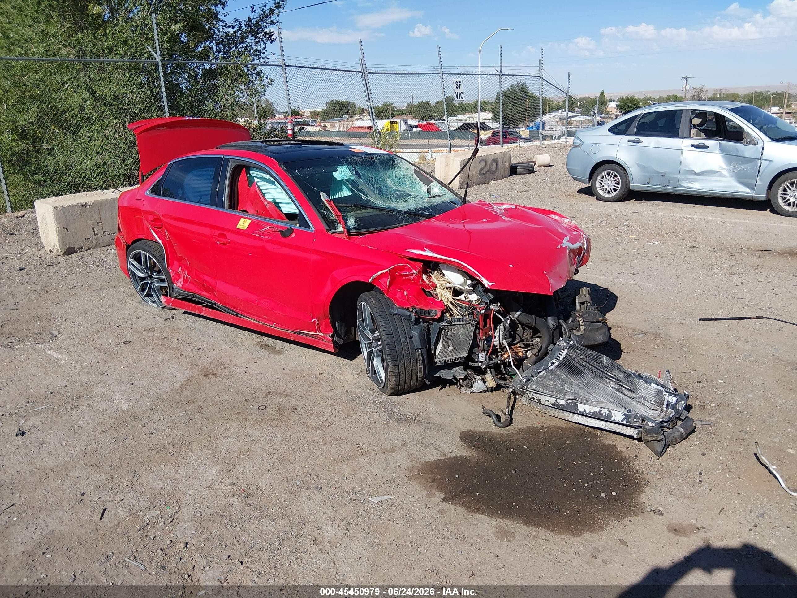2015 Audi A3   Red vin: WAUBFGFF0F1108212
