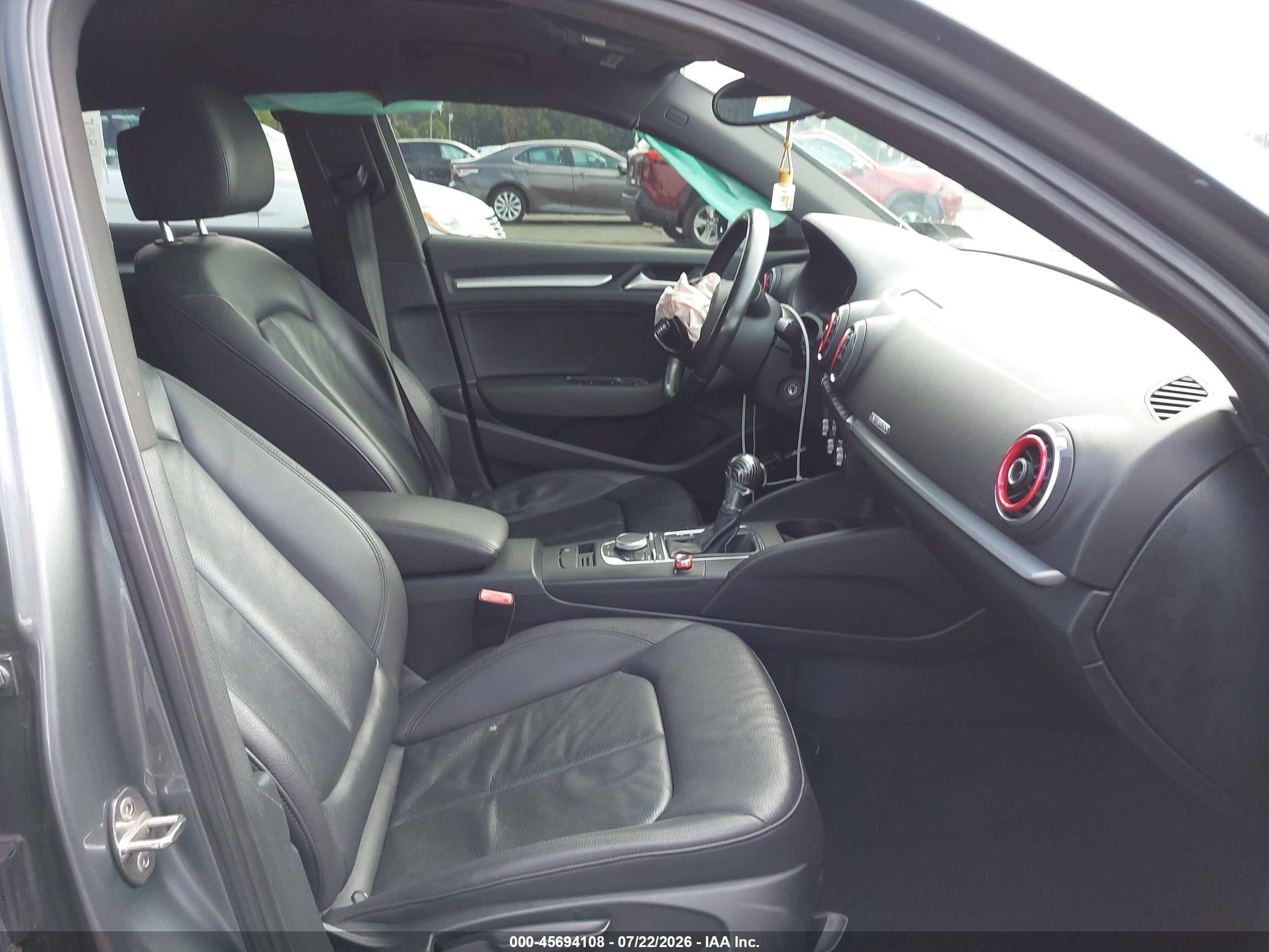 2015 Audi A3 2.0t Premium Gray vin: WAUBFGFF0F1130761