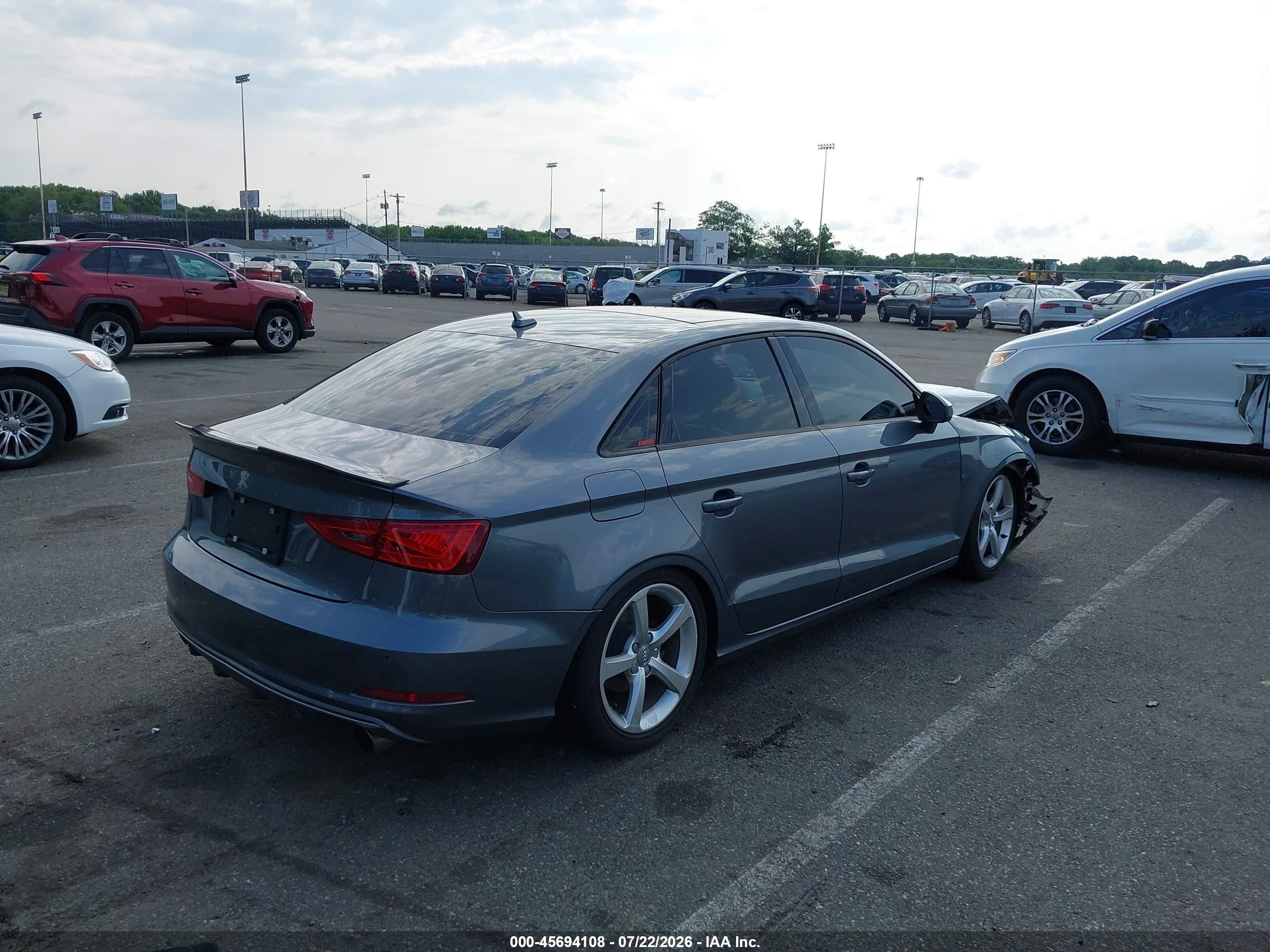 2015 Audi A3 2.0t Premium Gray vin: WAUBFGFF0F1130761