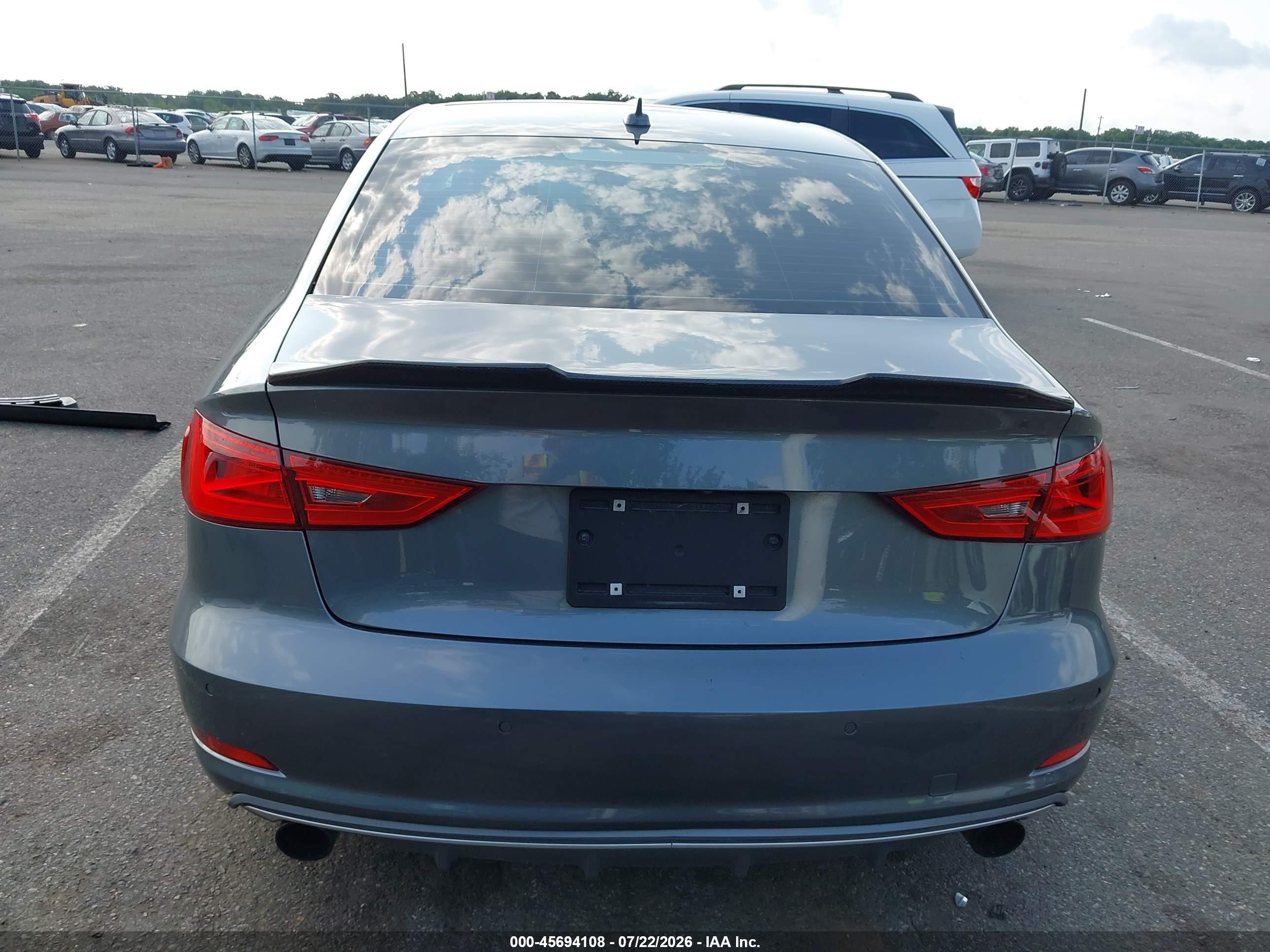 2015 Audi A3 2.0t Premium Gray vin: WAUBFGFF0F1130761
