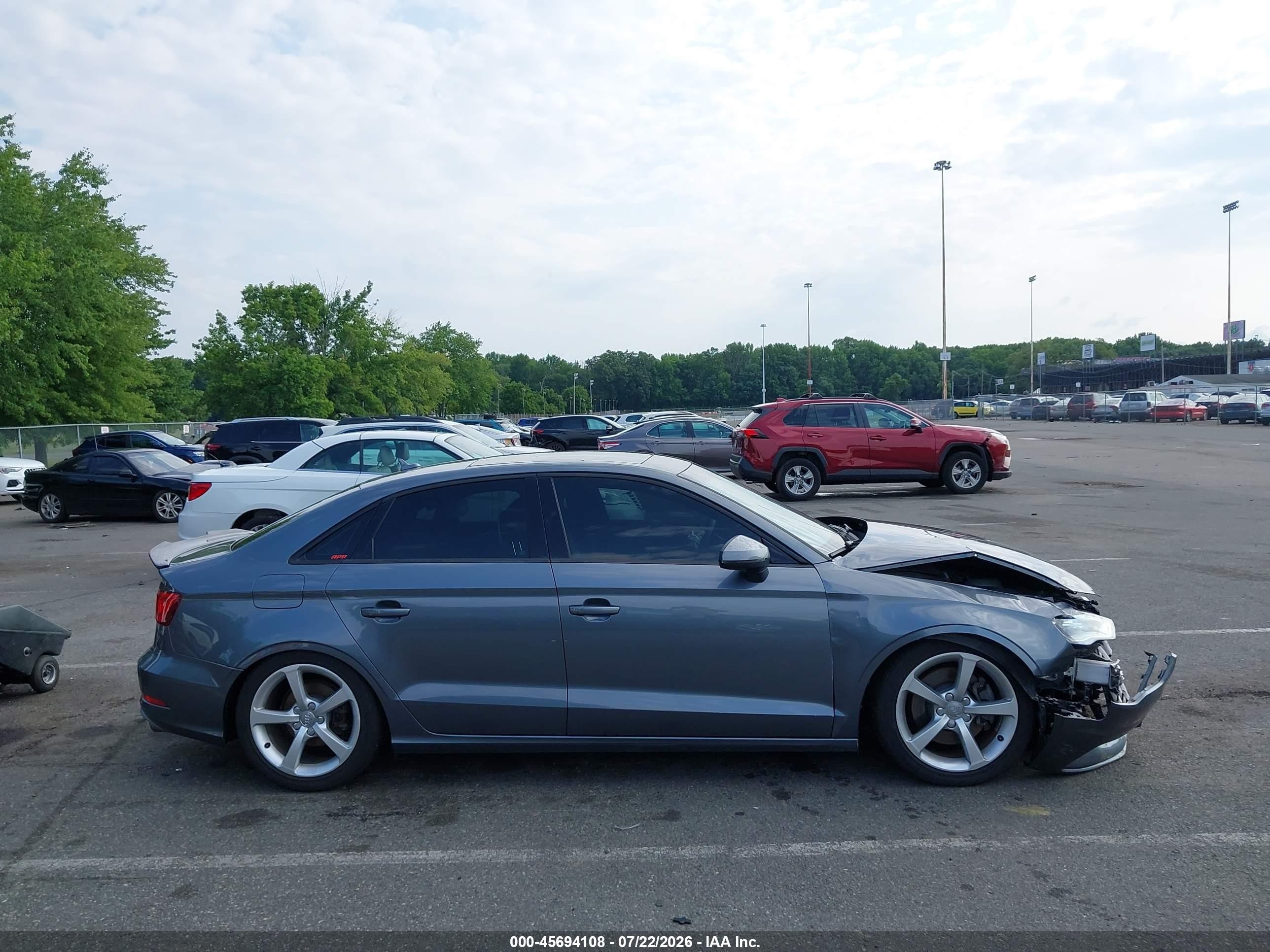 2015 Audi A3 2.0t Premium Gray vin: WAUBFGFF0F1130761