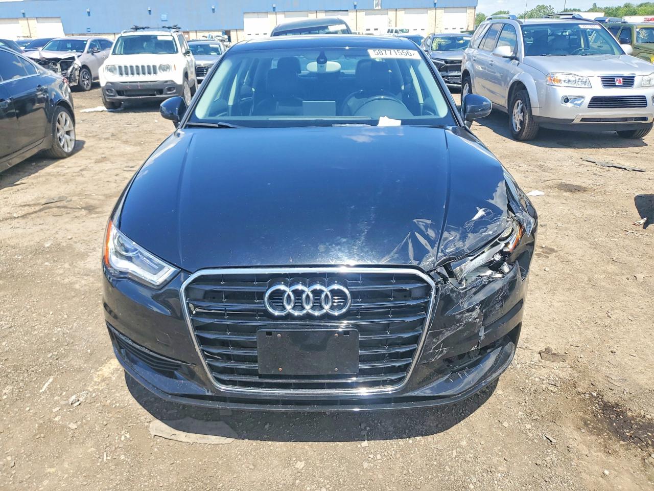 2015 Audi A3 Premium Черный vin: WAUBFGFF1F1001217