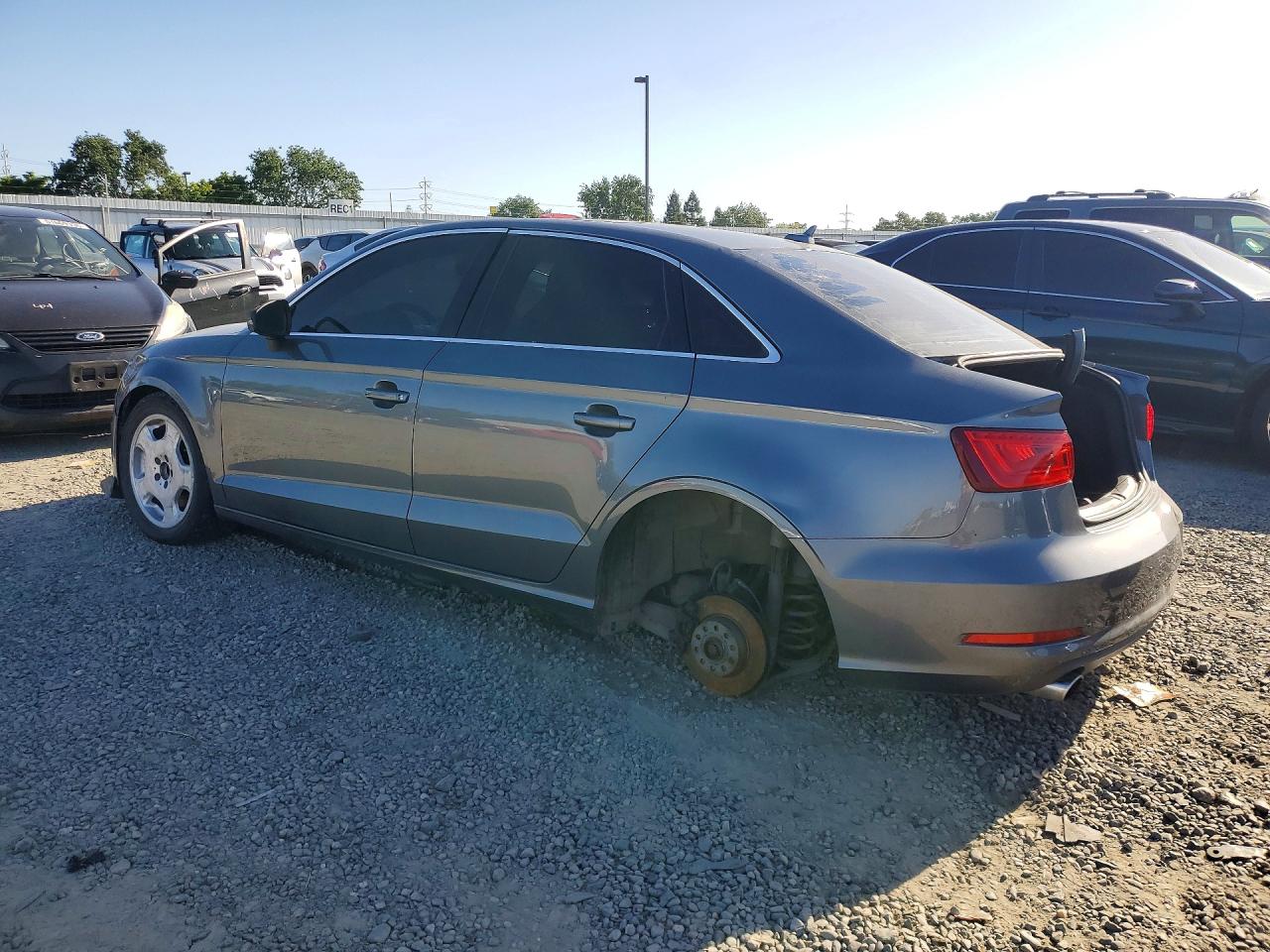 2015 Audi A3 Premium Gray vin: WAUBFGFF1F1002898
