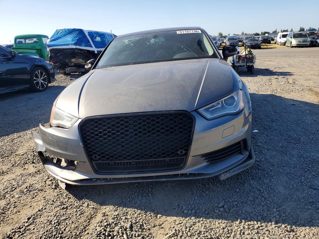 2015 Audi A3 Premium Gray vin: WAUBFGFF1F1002898