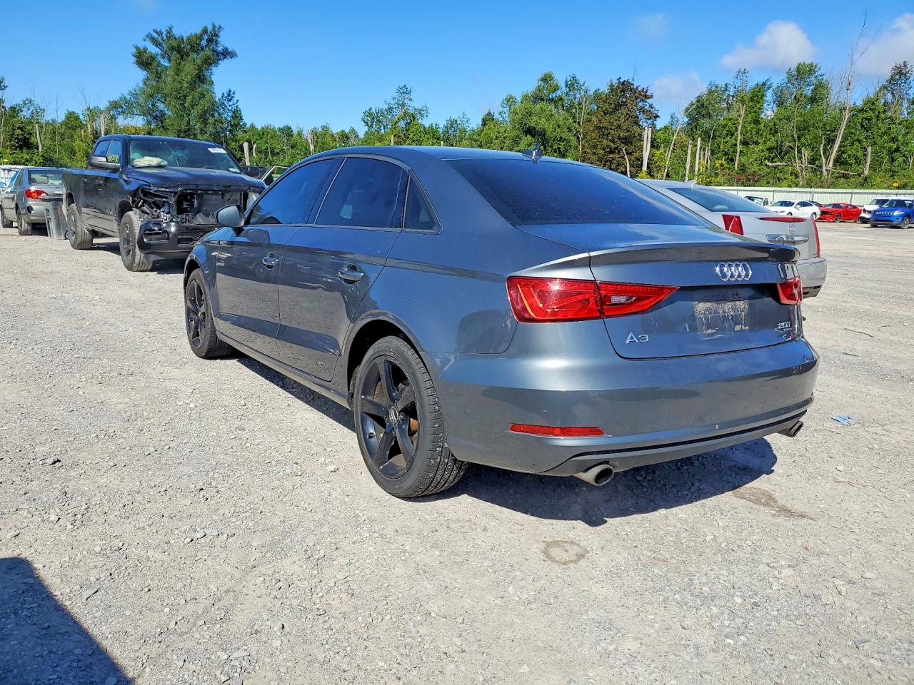 2015 Audi A3 Premium Gray vin: WAUBFGFF1F1010046