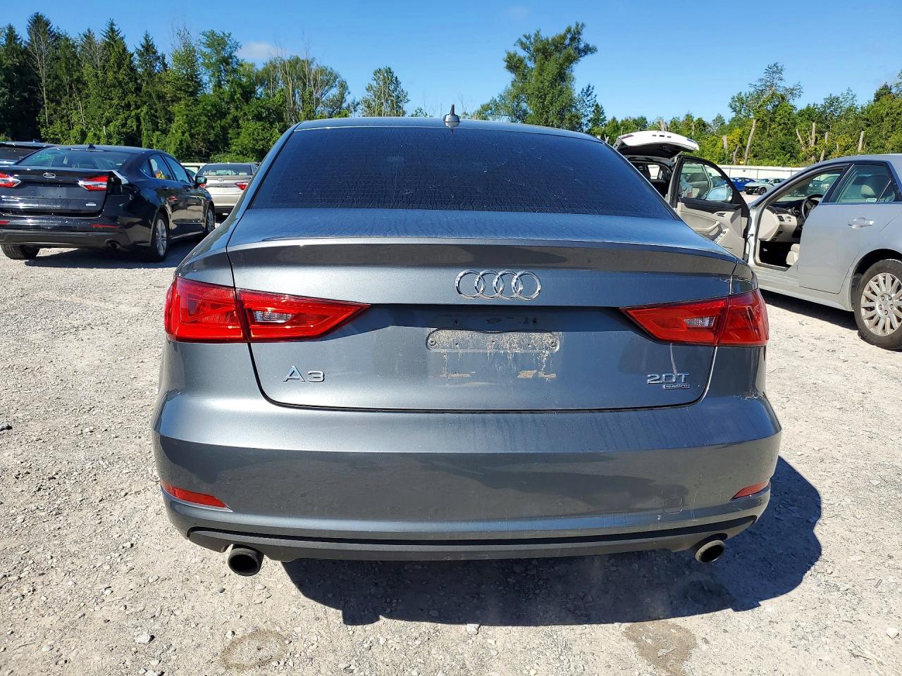 2015 Audi A3 Premium Gray vin: WAUBFGFF1F1010046