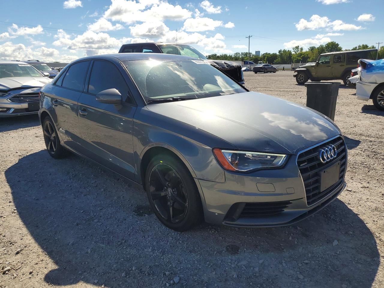 2015 Audi A3 Premium Gray vin: WAUBFGFF1F1010046