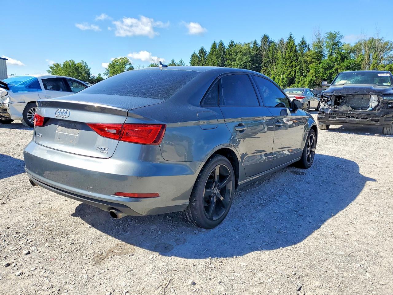 2015 Audi A3 Premium Gray vin: WAUBFGFF1F1010046