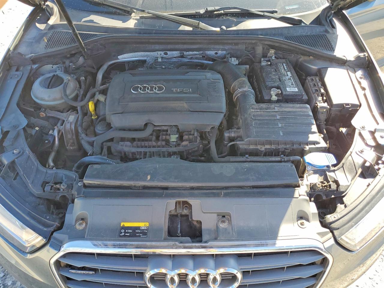 2015 Audi A3 Premium Gray vin: WAUBFGFF1F1010046