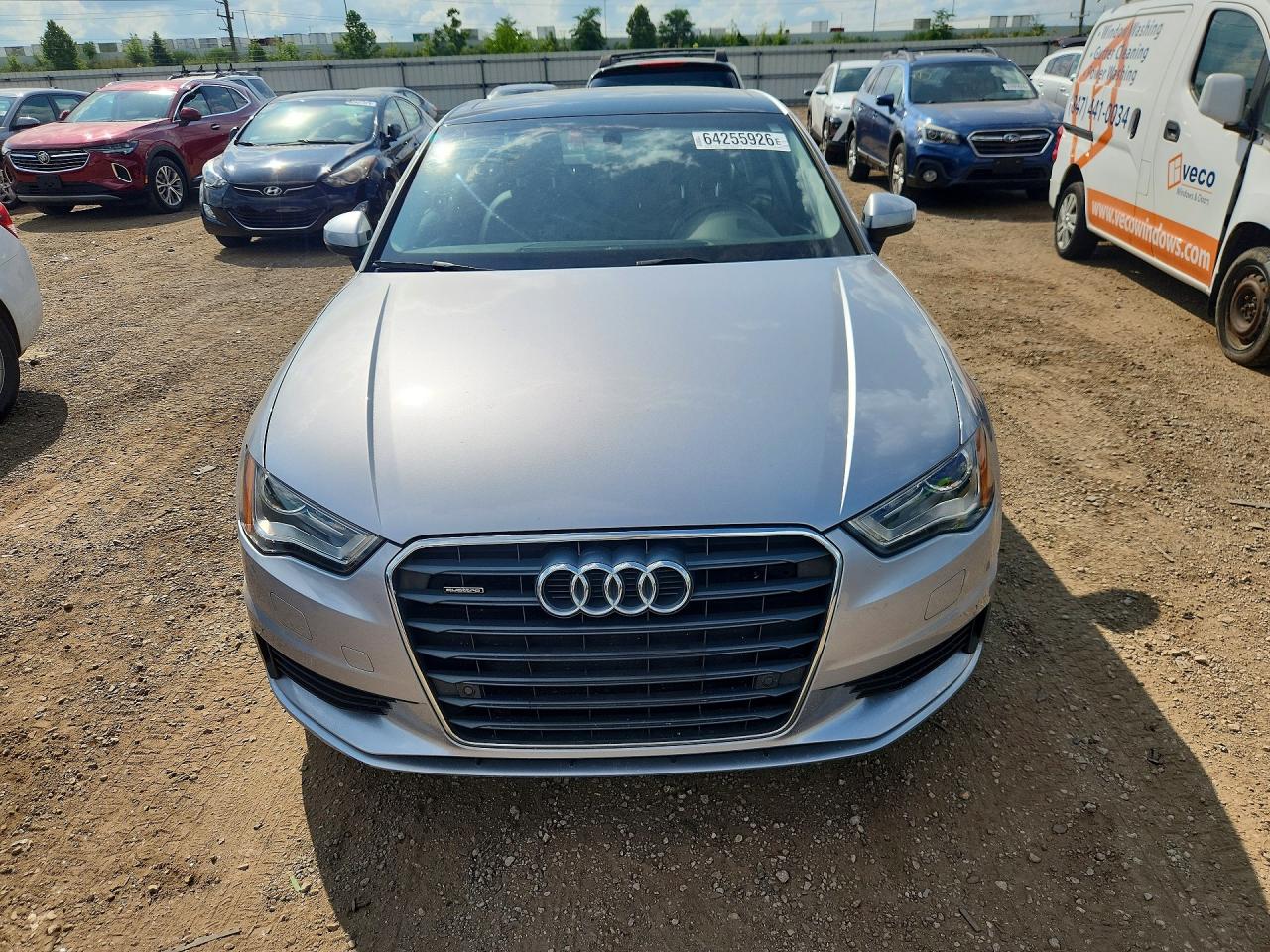 2015 Audi A3 Premium Silver vin: WAUBFGFF1F1092389