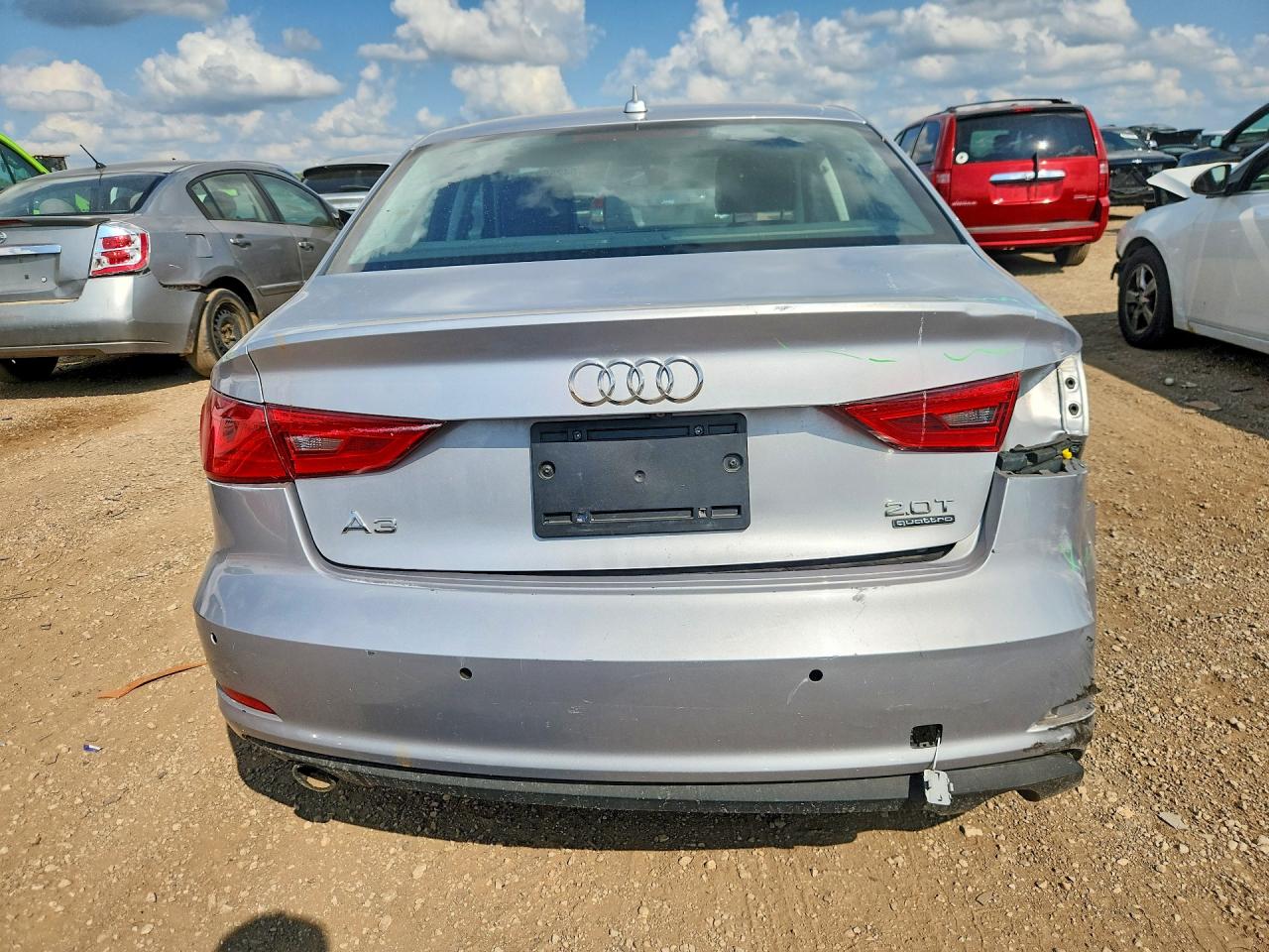 2015 Audi A3 Premium Silver vin: WAUBFGFF1F1092389