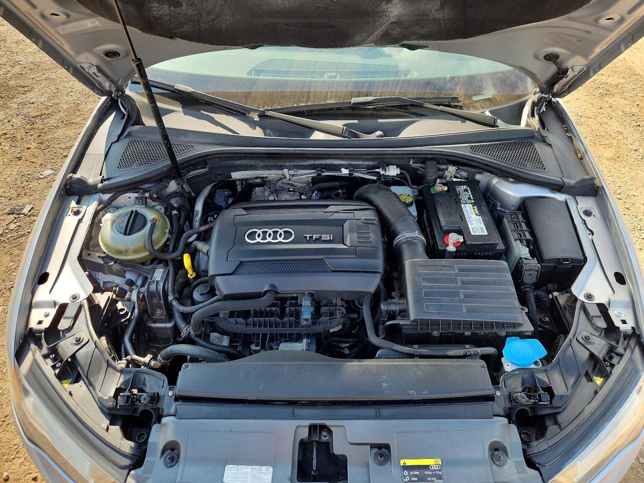 2015 Audi A3 Premium Silver vin: WAUBFGFF1F1092389