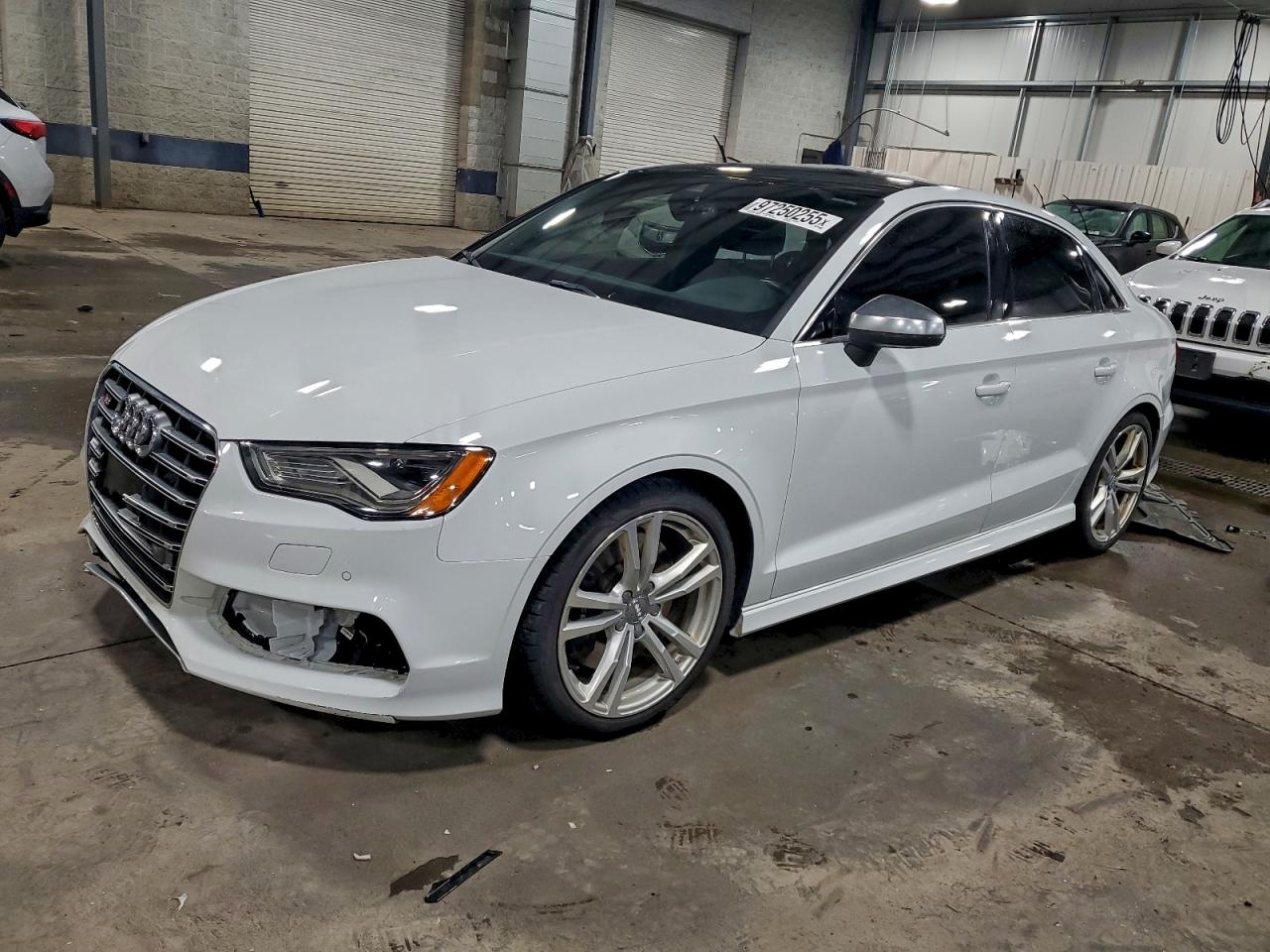 2015 Audi S3 Premium Plus White vin: WAUBFGFF1F1097821