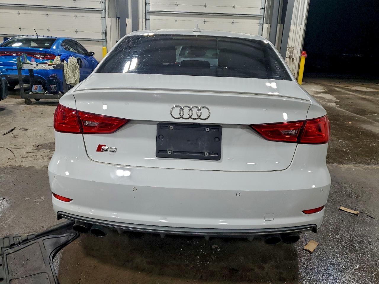 2015 Audi S3 Premium Plus White vin: WAUBFGFF1F1097821