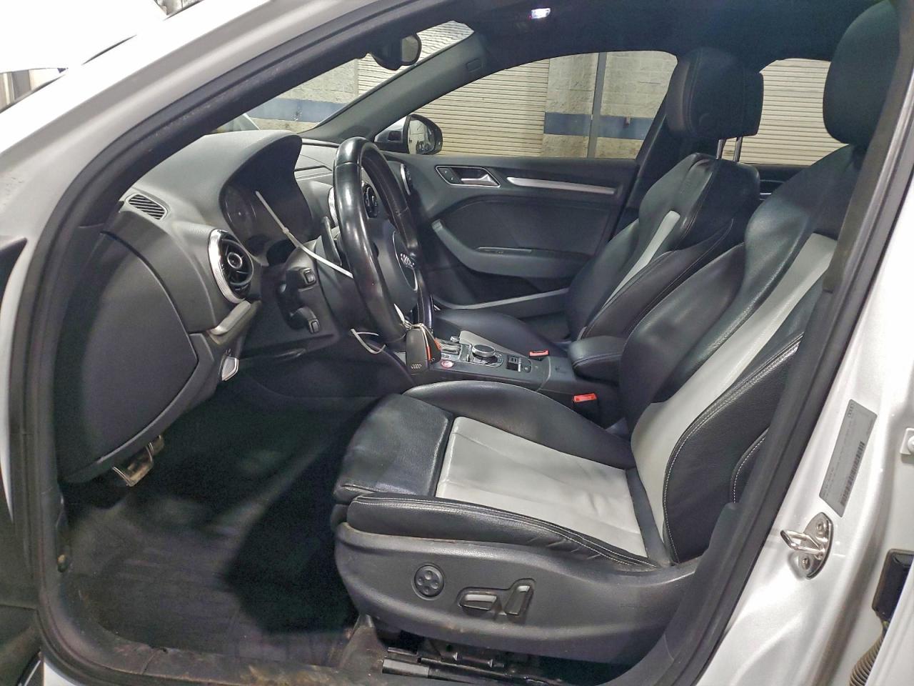 2015 Audi S3 Premium Plus White vin: WAUBFGFF1F1097821
