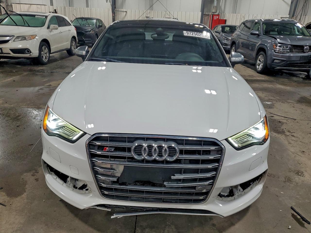 2015 Audi S3 Premium Plus White vin: WAUBFGFF1F1097821