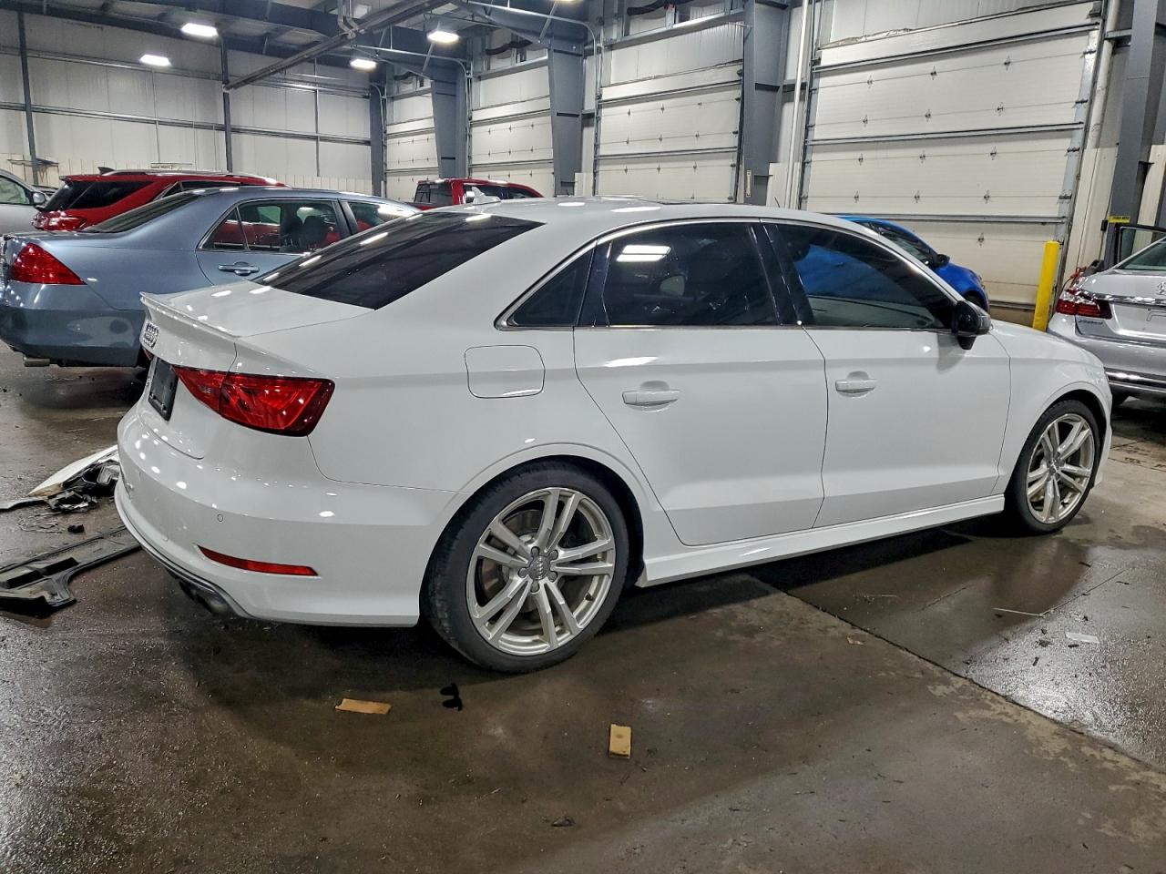2015 Audi S3 Premium Plus White vin: WAUBFGFF1F1097821