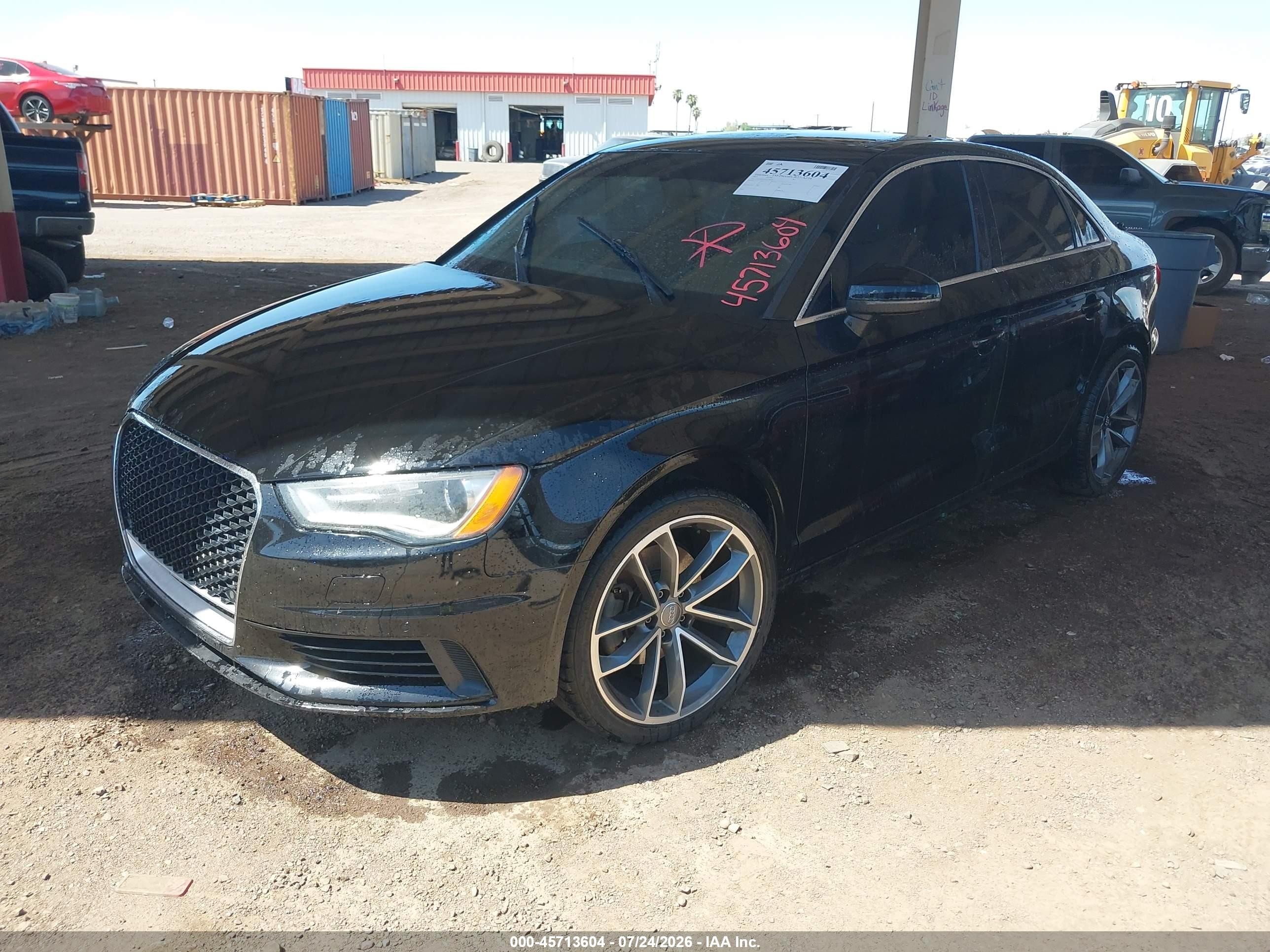 2015 Audi A3 2.0t Premium Black vin: WAUBFGFF1F1109742