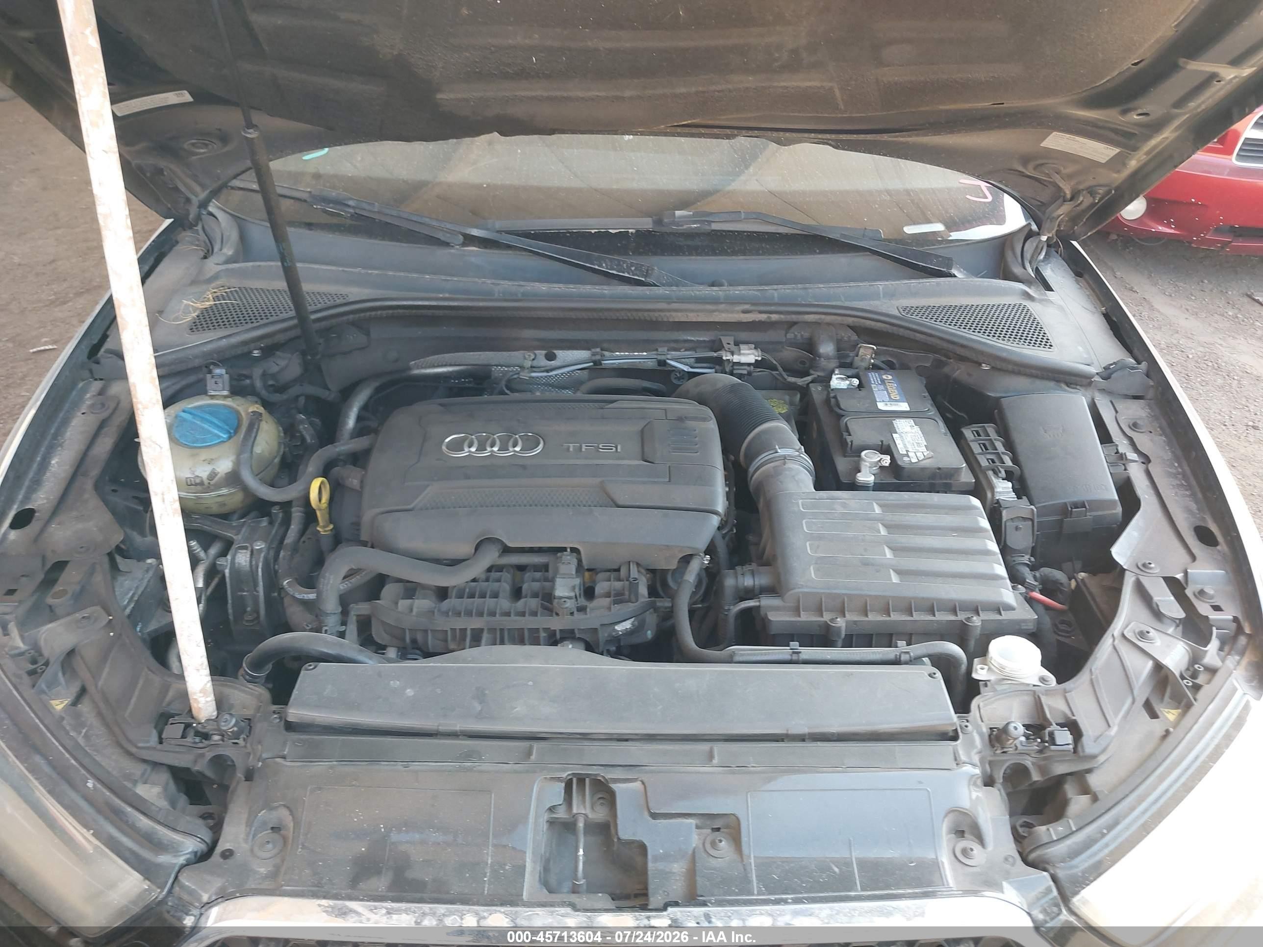 2015 Audi A3 2.0t Premium Black vin: WAUBFGFF1F1109742