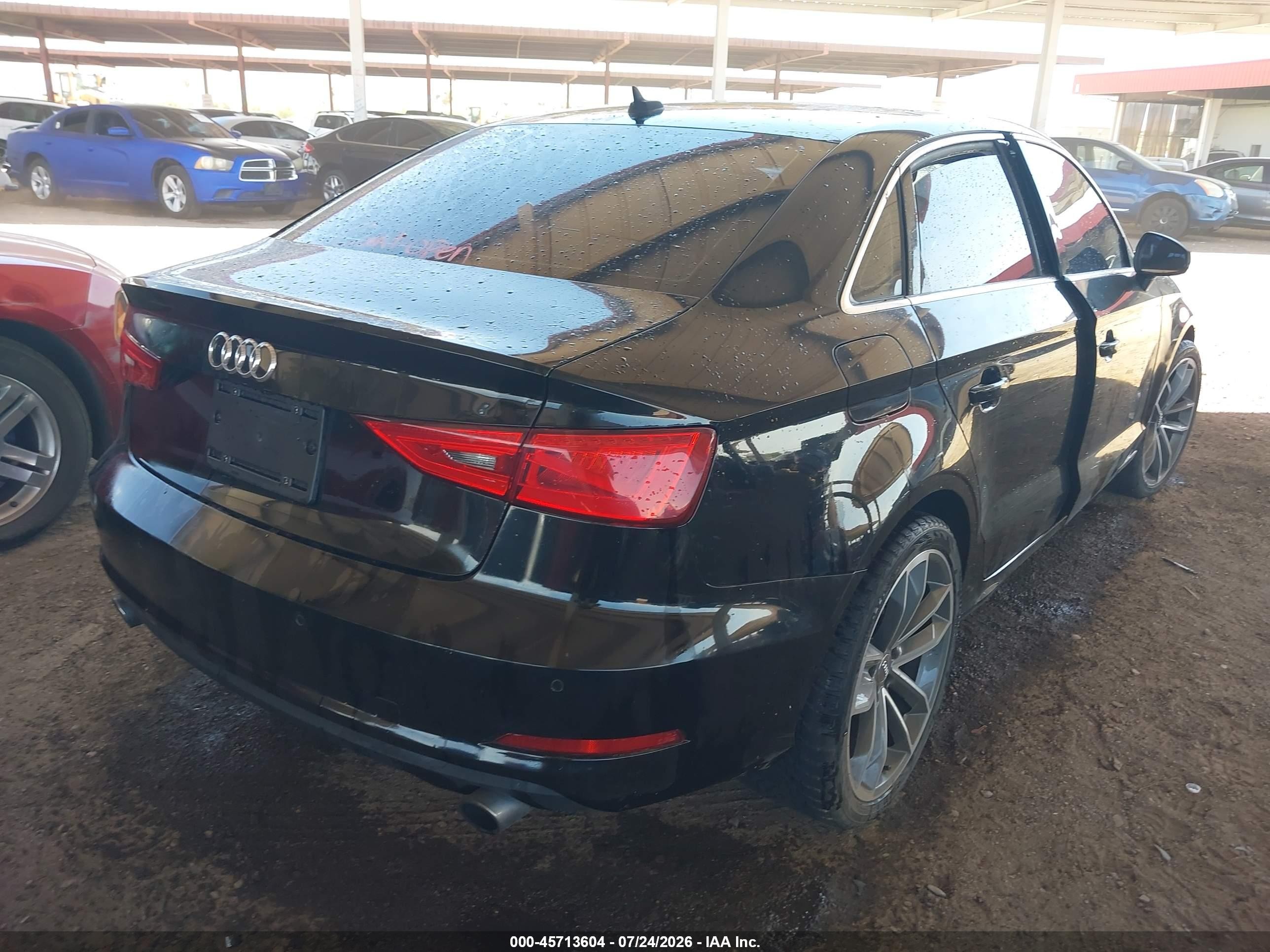 2015 Audi A3 2.0t Premium Black vin: WAUBFGFF1F1109742