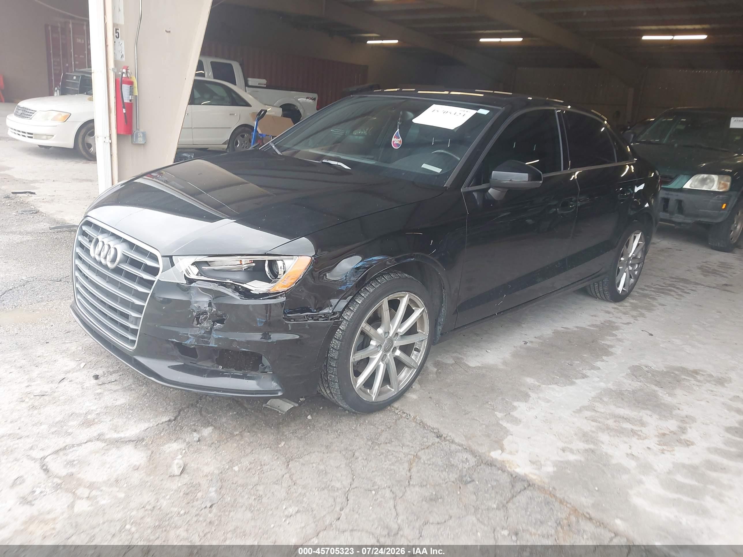 2015 Audi A3 2.0t Premium Black vin: WAUBFGFF1F1130414