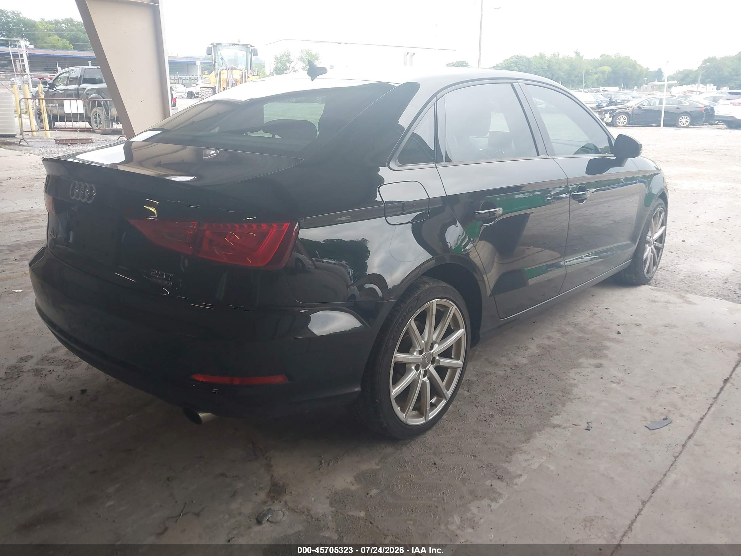 2015 Audi A3 2.0t Premium Black vin: WAUBFGFF1F1130414