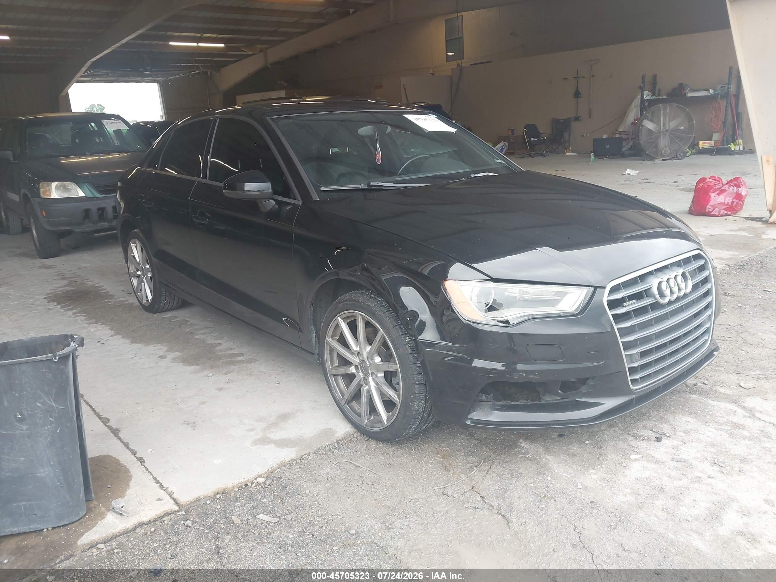 2015 Audi A3 2.0t Premium Black vin: WAUBFGFF1F1130414