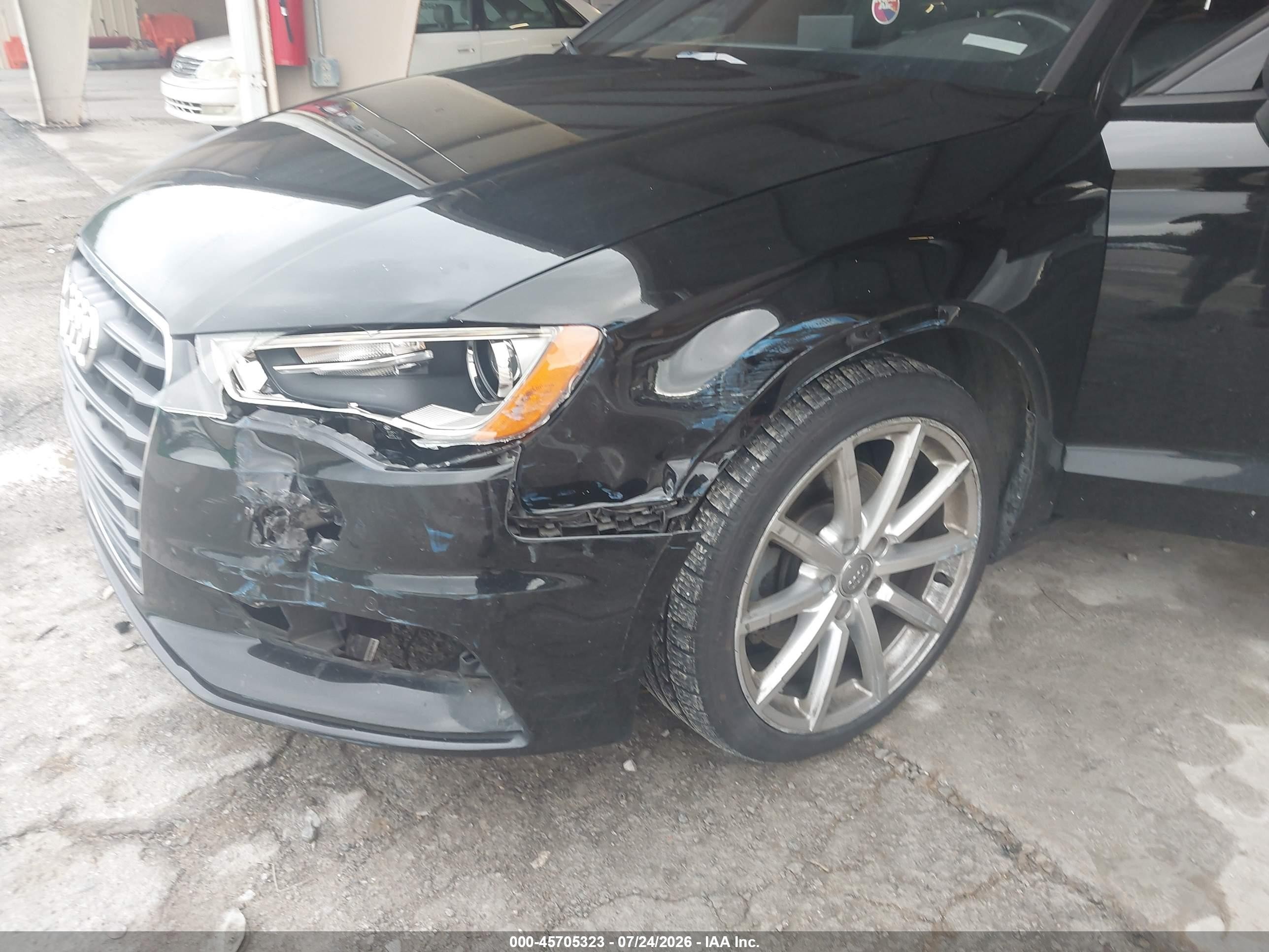 2015 Audi A3 2.0t Premium Black vin: WAUBFGFF1F1130414