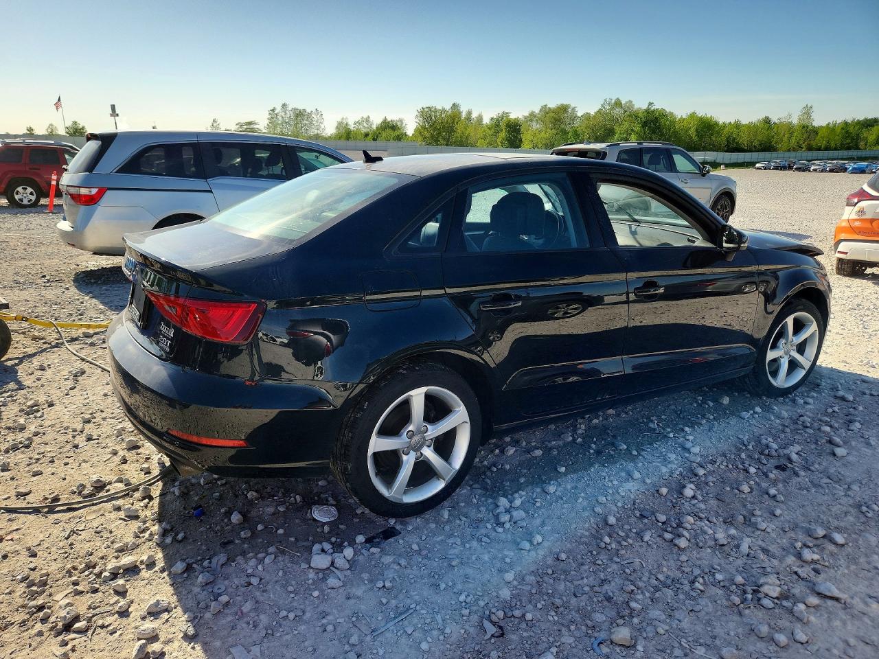 2015 Audi A3 Premium Black vin: WAUBFGFF2F1074869