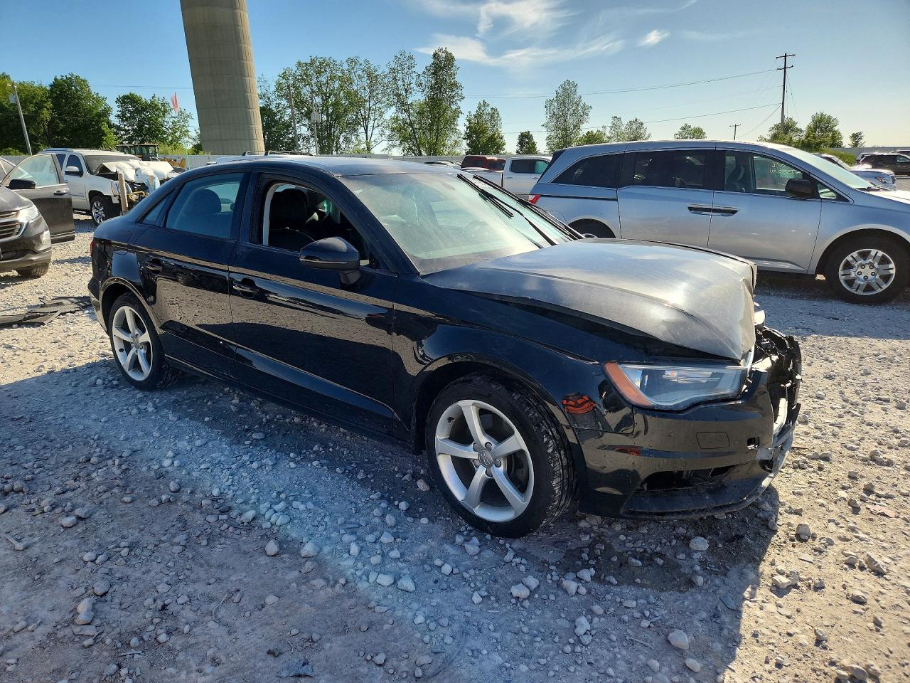 2015 Audi A3 Premium Black vin: WAUBFGFF2F1074869