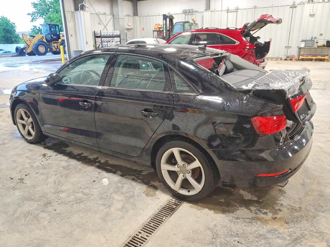 2015 Audi A3 Premium Черный vin: WAUBFGFF2F1077870