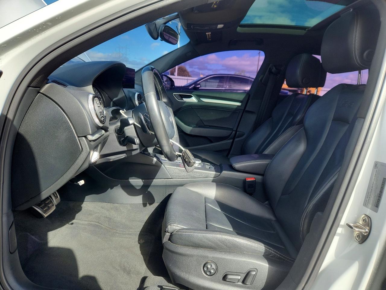 2015 Audi S3 Premium Plus White vin: WAUBFGFF2F1080252