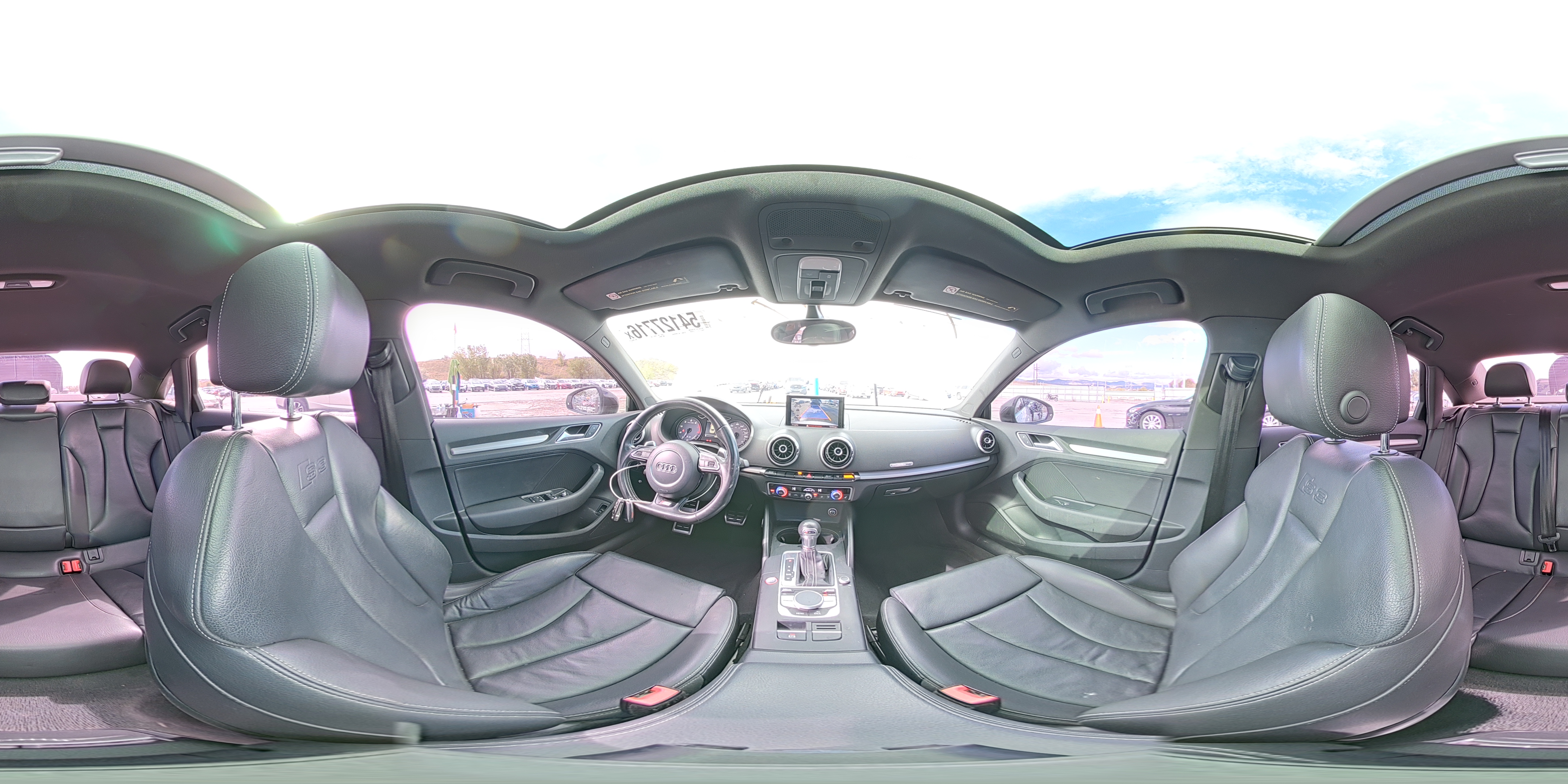 2015 Audi S3 Premium Plus White vin: WAUBFGFF2F1080252