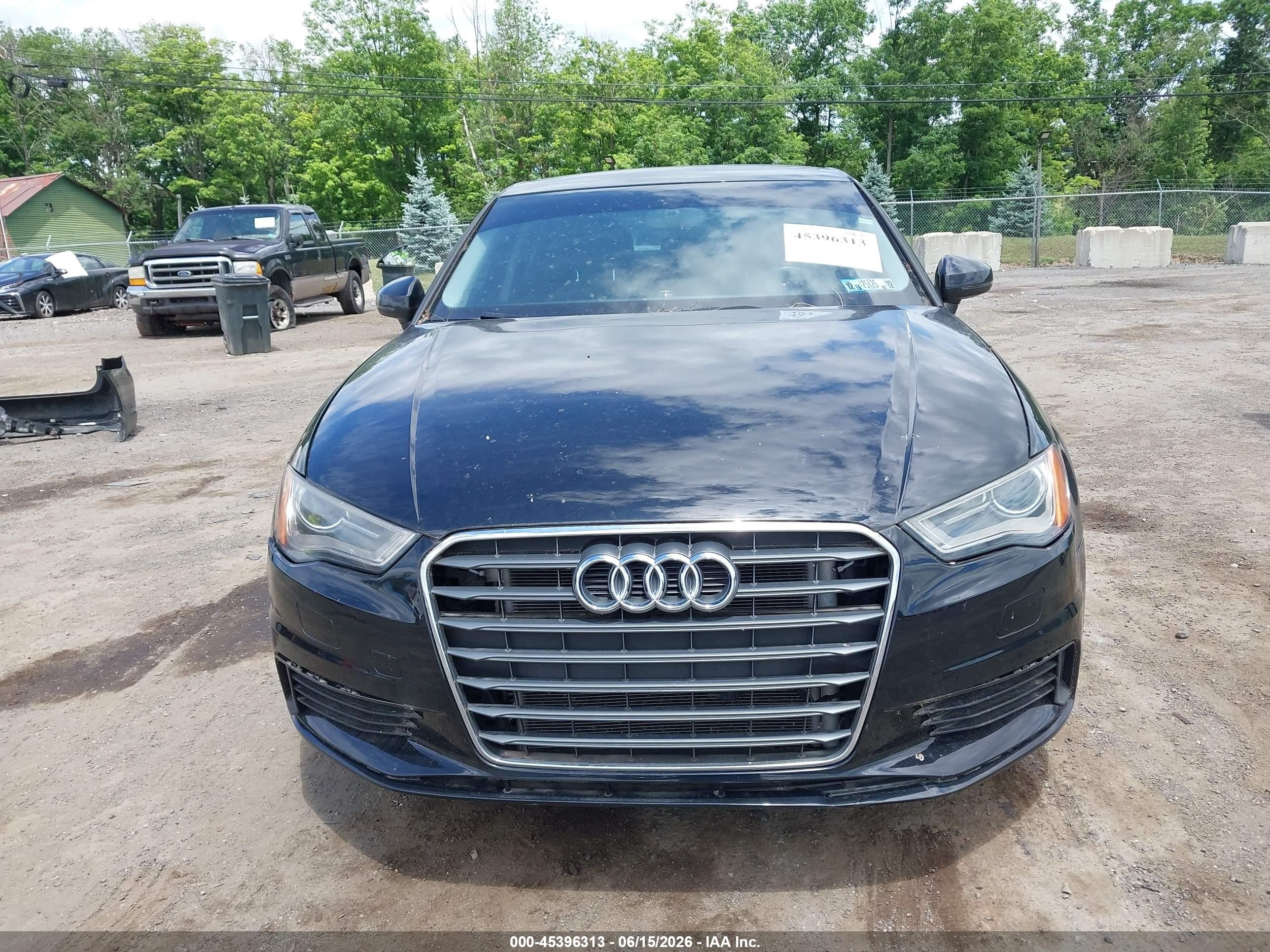 2015 Audi A3 2.0t Premium Black vin: WAUBFGFF3F1004040