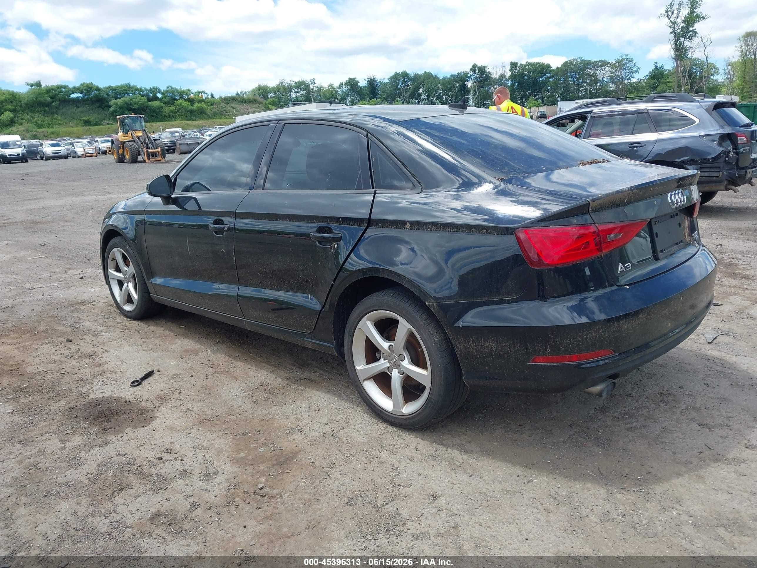 2015 Audi A3 2.0t Premium Black vin: WAUBFGFF3F1004040