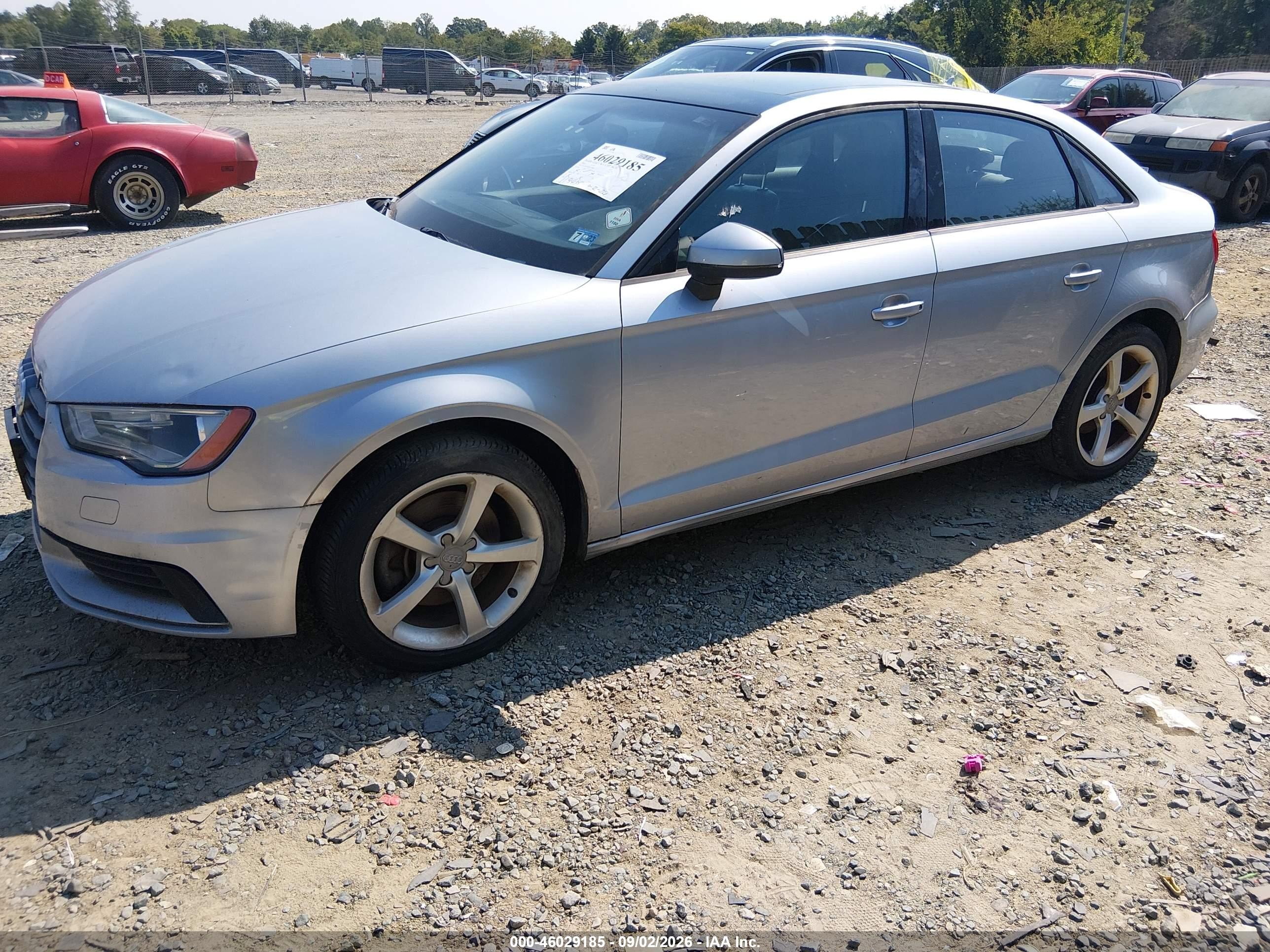 2015 Audi A3 2.0t Premium Silver vin: WAUBFGFF3F1129815