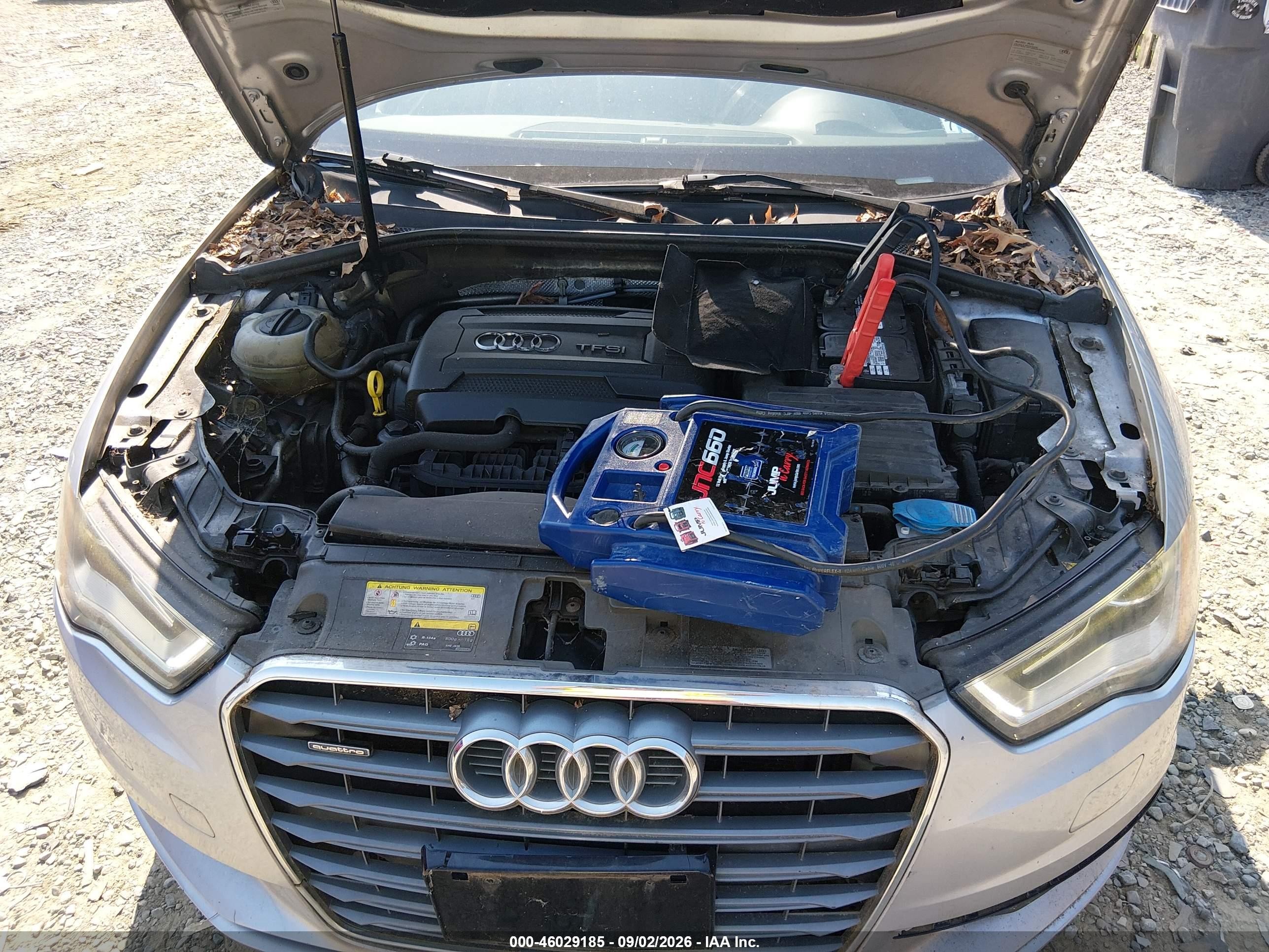 2015 Audi A3 2.0t Premium Silver vin: WAUBFGFF3F1129815