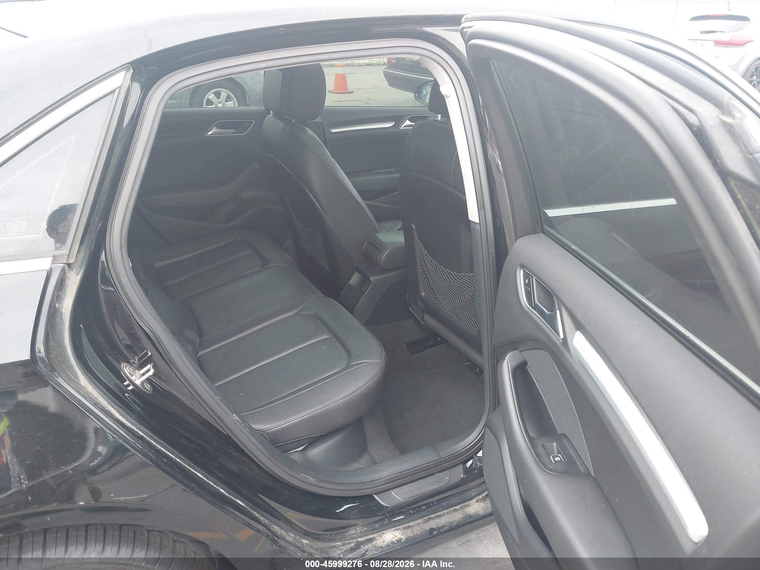 2015 Audi A3 2.0t Premium Black vin: WAUBFGFF4F1001194