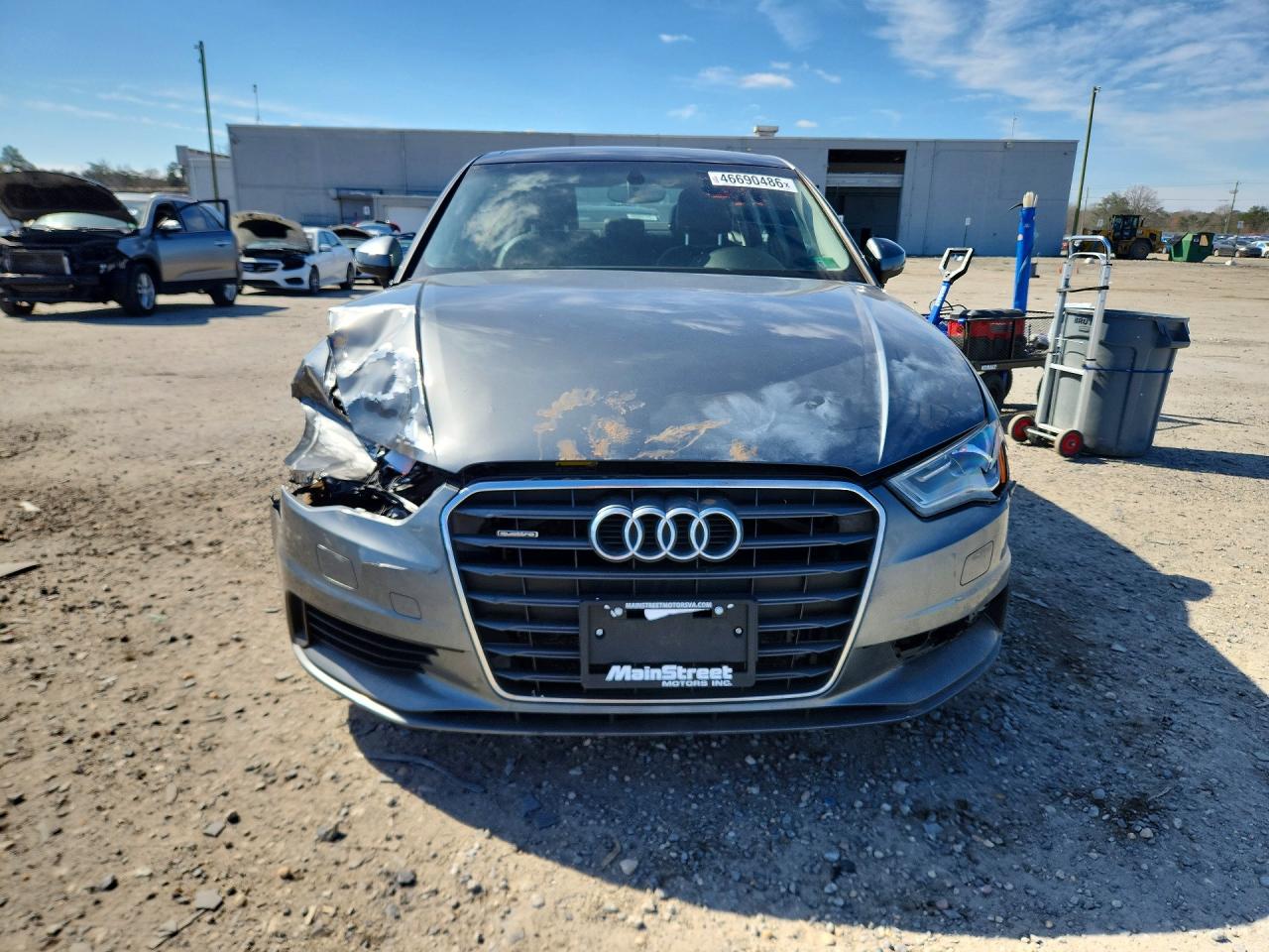 2015 Audi A3 Premium Silver vin: WAUBFGFF4F1001891