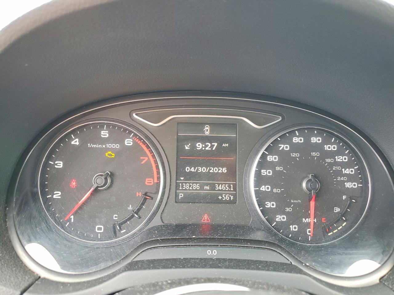 2015 Audi A3 Premium Серый vin: WAUBFGFF4F1045860