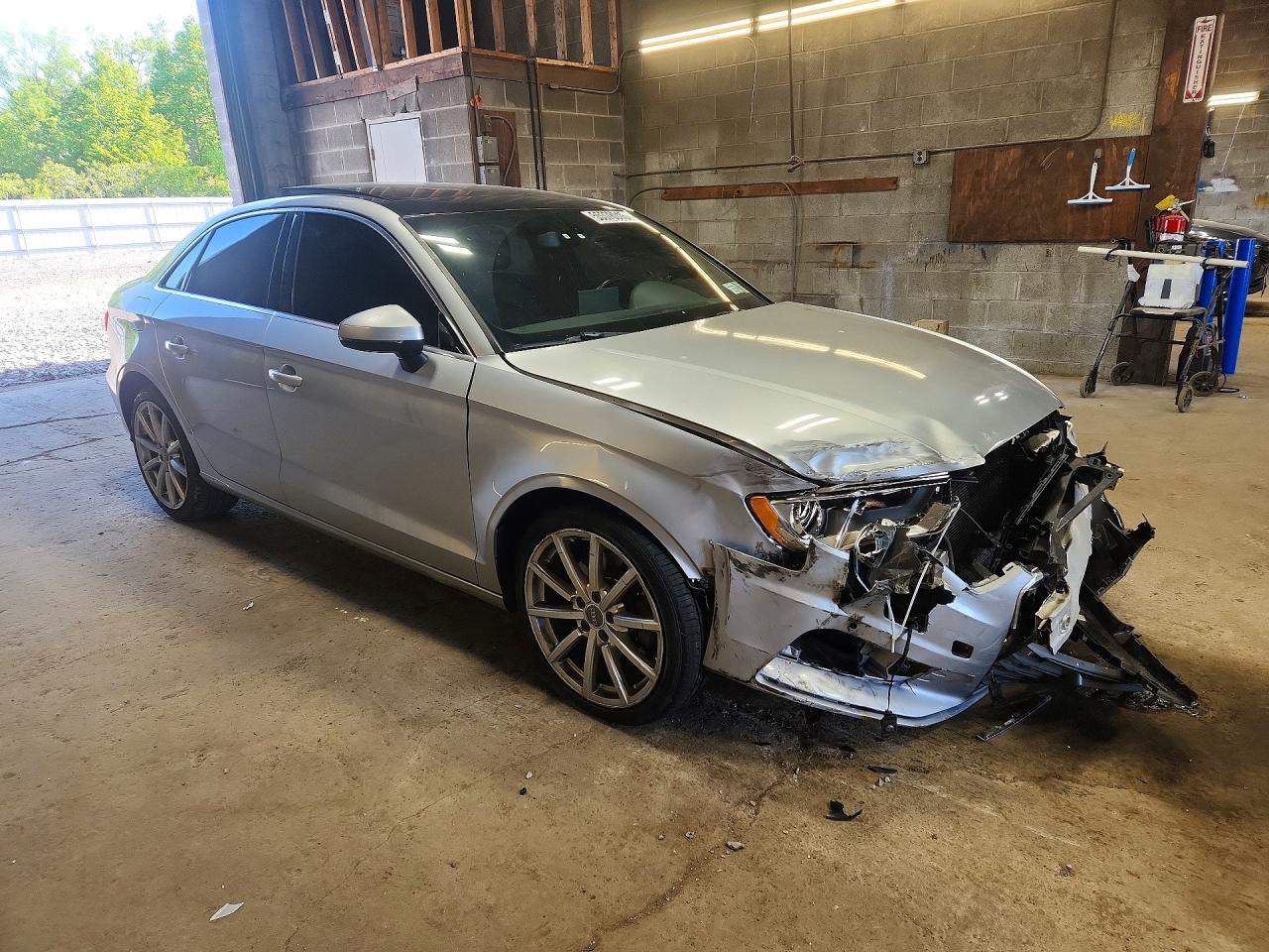 2015 Audi A3 Premium Silver vin: WAUBFGFF4F1119276