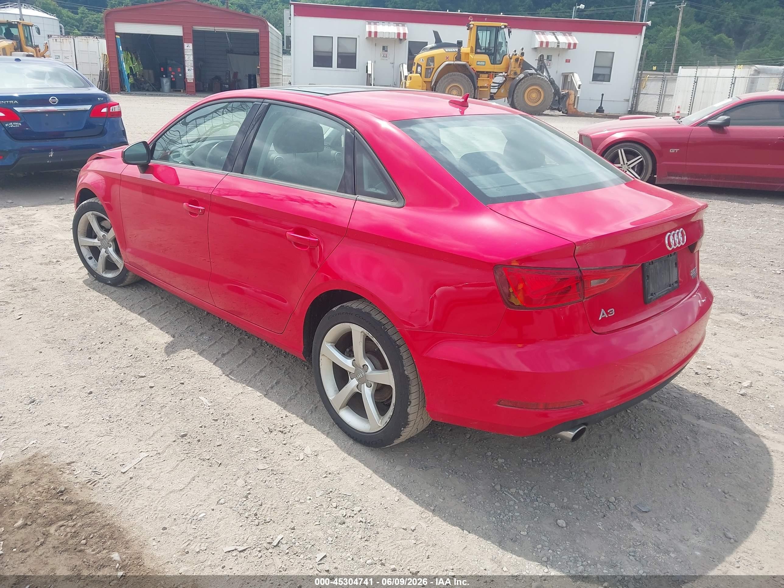 2015 Audi A3 2.0t Premium Red vin: WAUBFGFF4F1124610