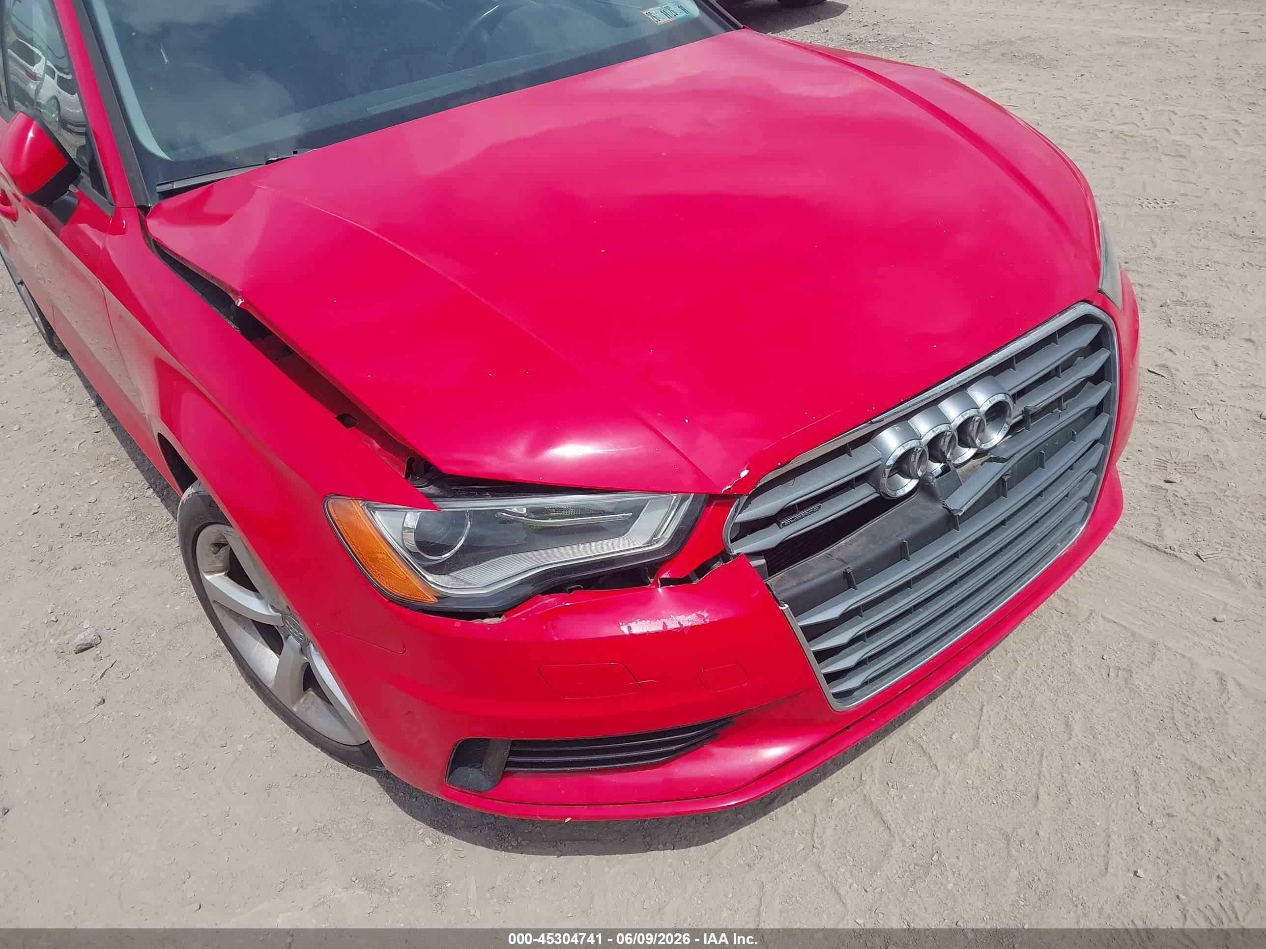 2015 Audi A3 2.0t Premium Red vin: WAUBFGFF4F1124610