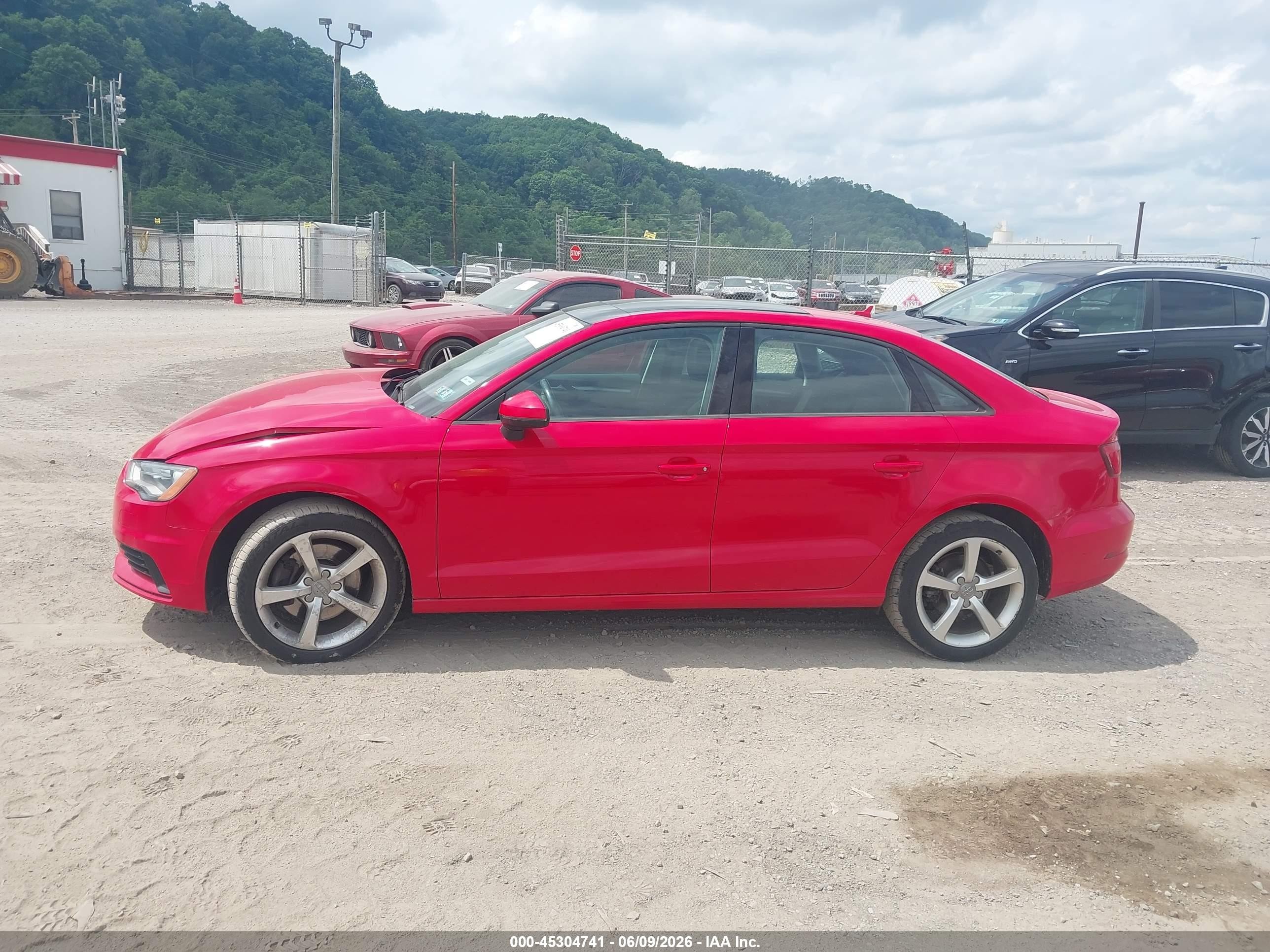 2015 Audi A3 2.0t Premium Red vin: WAUBFGFF4F1124610