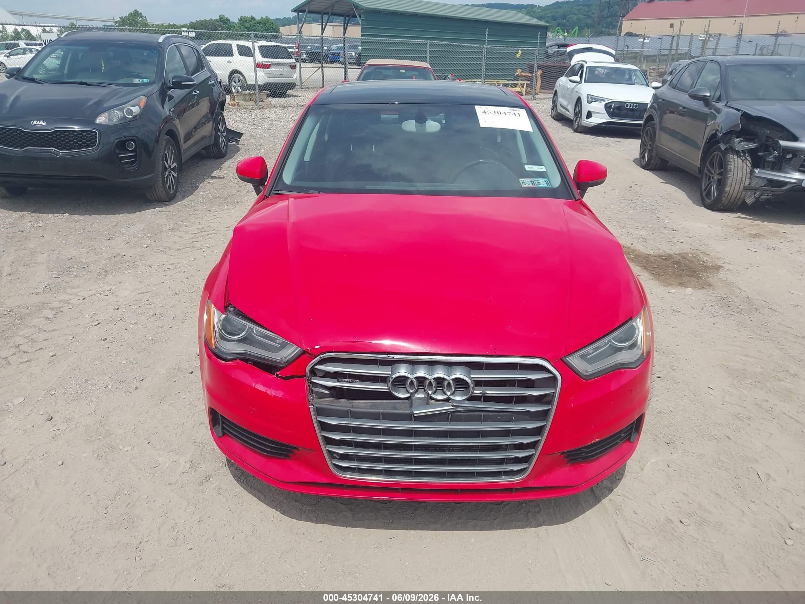 2015 Audi A3 2.0t Premium Red vin: WAUBFGFF4F1124610