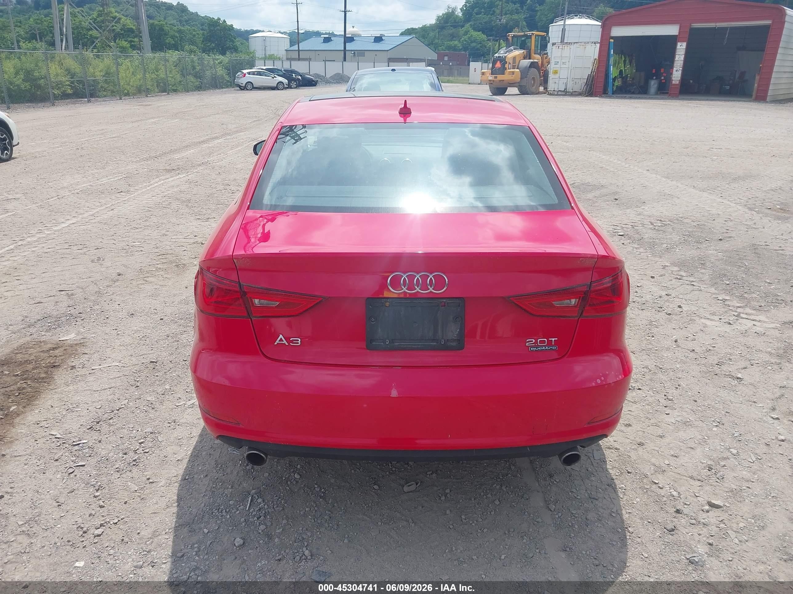 2015 Audi A3 2.0t Premium Red vin: WAUBFGFF4F1124610
