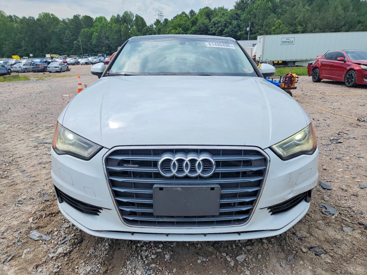 2015 Audi A3 Premium White vin: WAUBFGFF5F1003293
