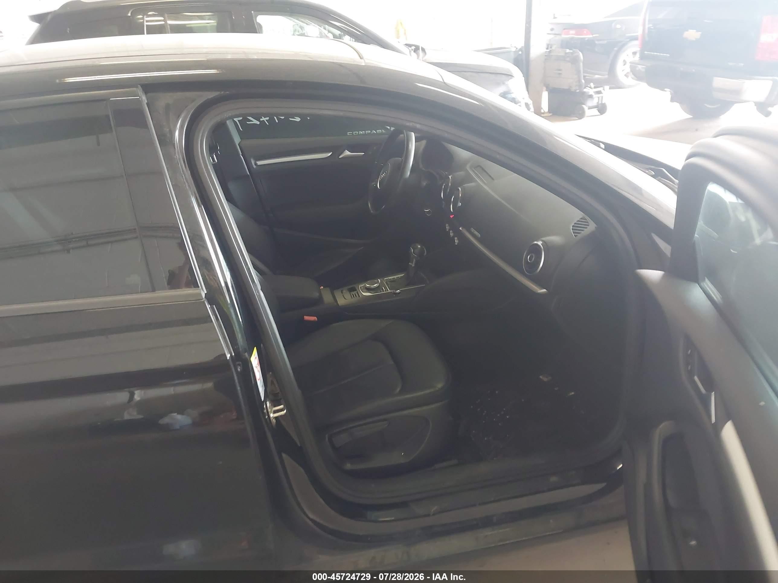 2015 Audi A3 2.0t Premium Black vin: WAUBFGFF5F1010602