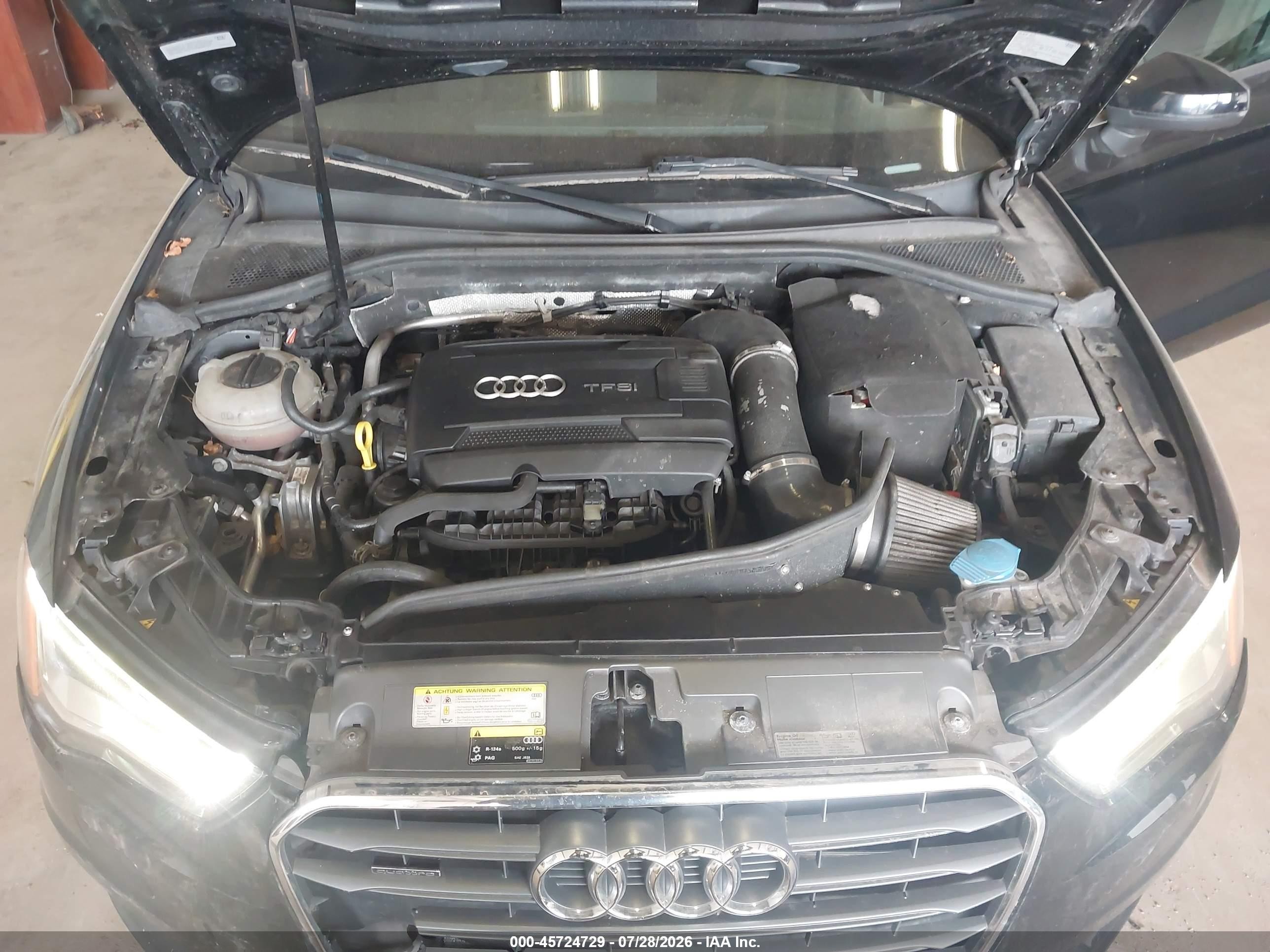 2015 Audi A3 2.0t Premium Black vin: WAUBFGFF5F1010602