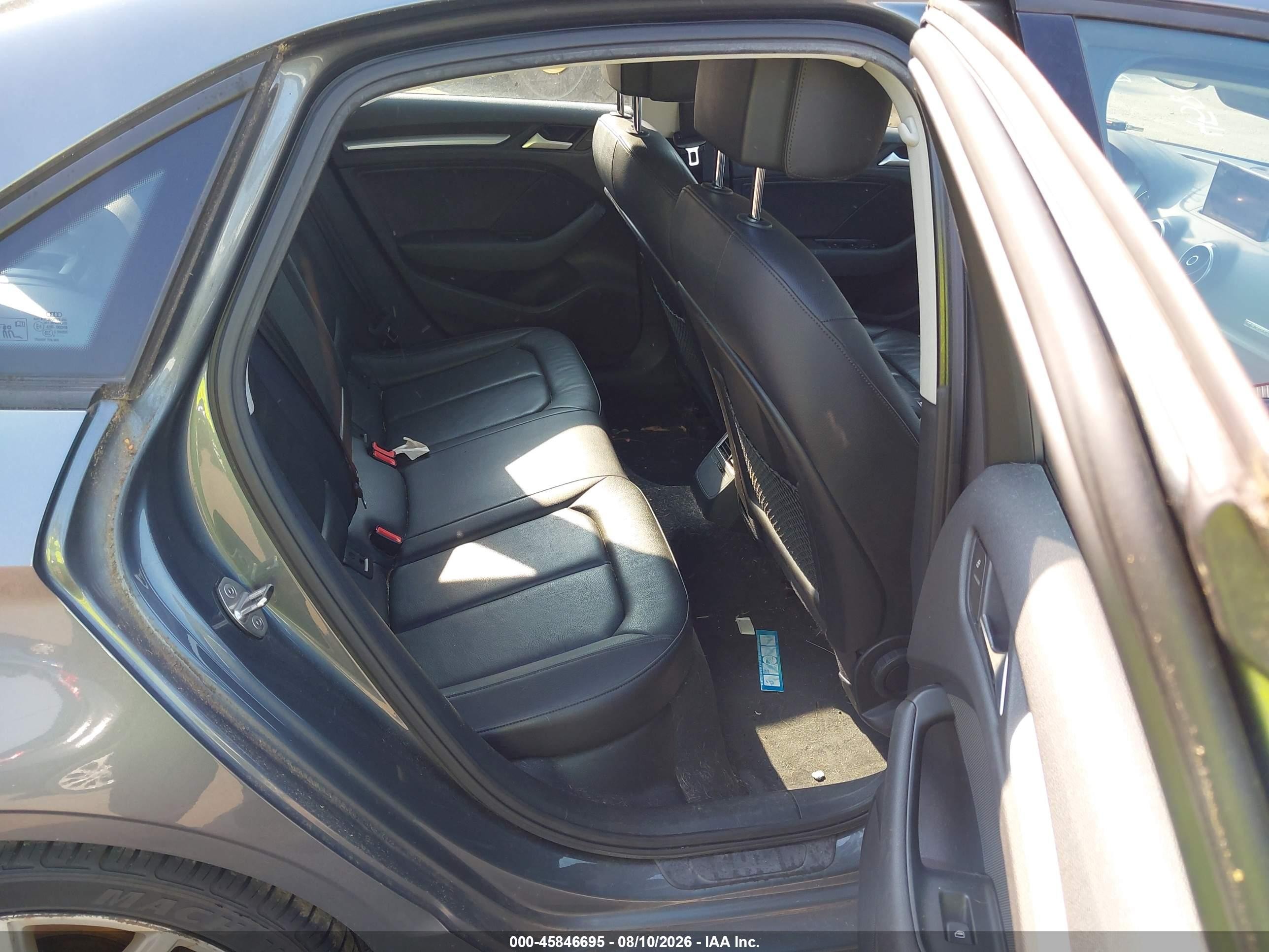 2015 Audi A3 2.0t Premium Gray vin: WAUBFGFF5F1047732